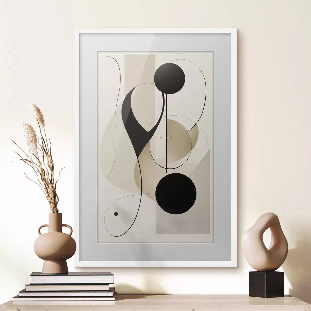 Plakat Choreografia czarnych kropek f45197
