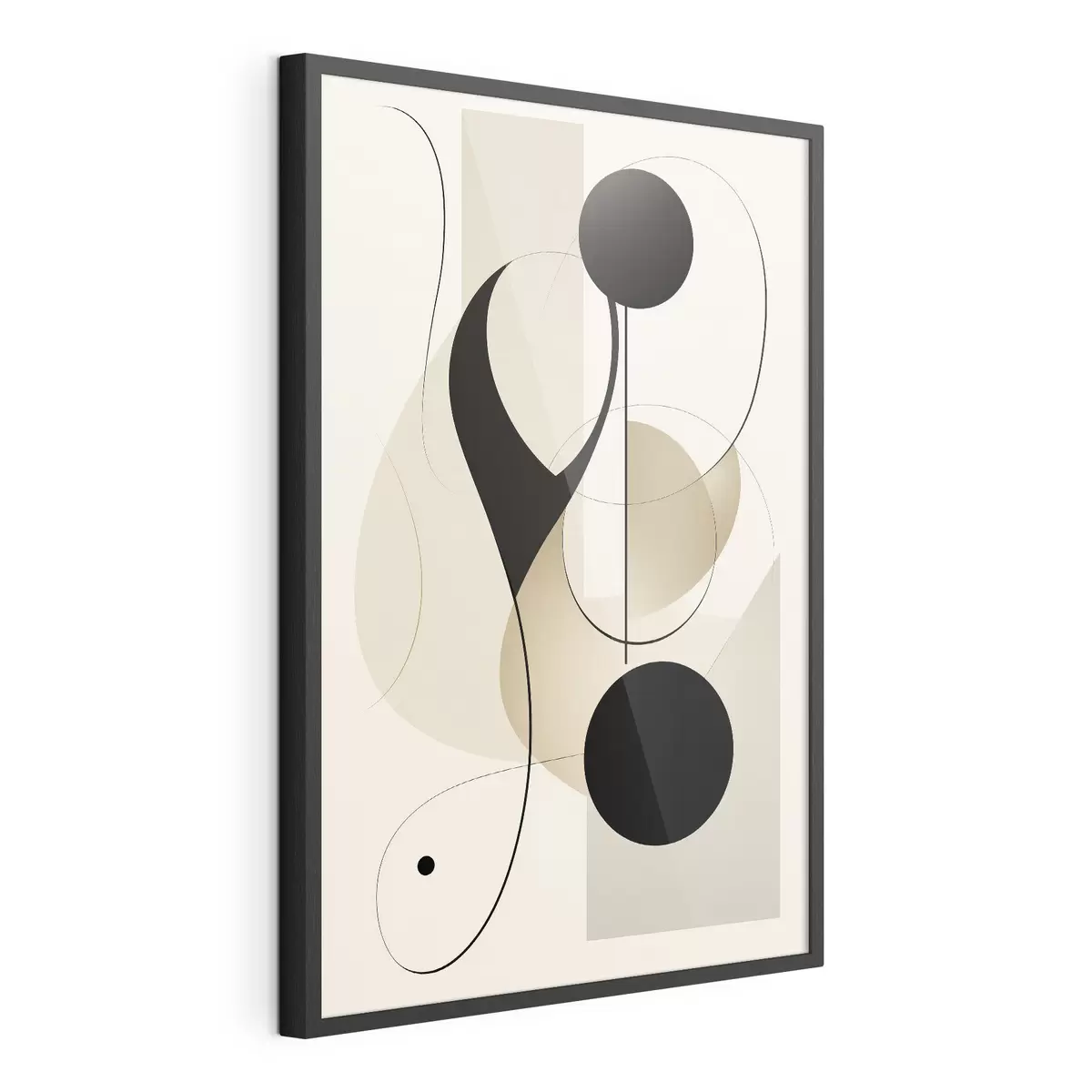 Plakat Choreografia czarnych kropek f45197