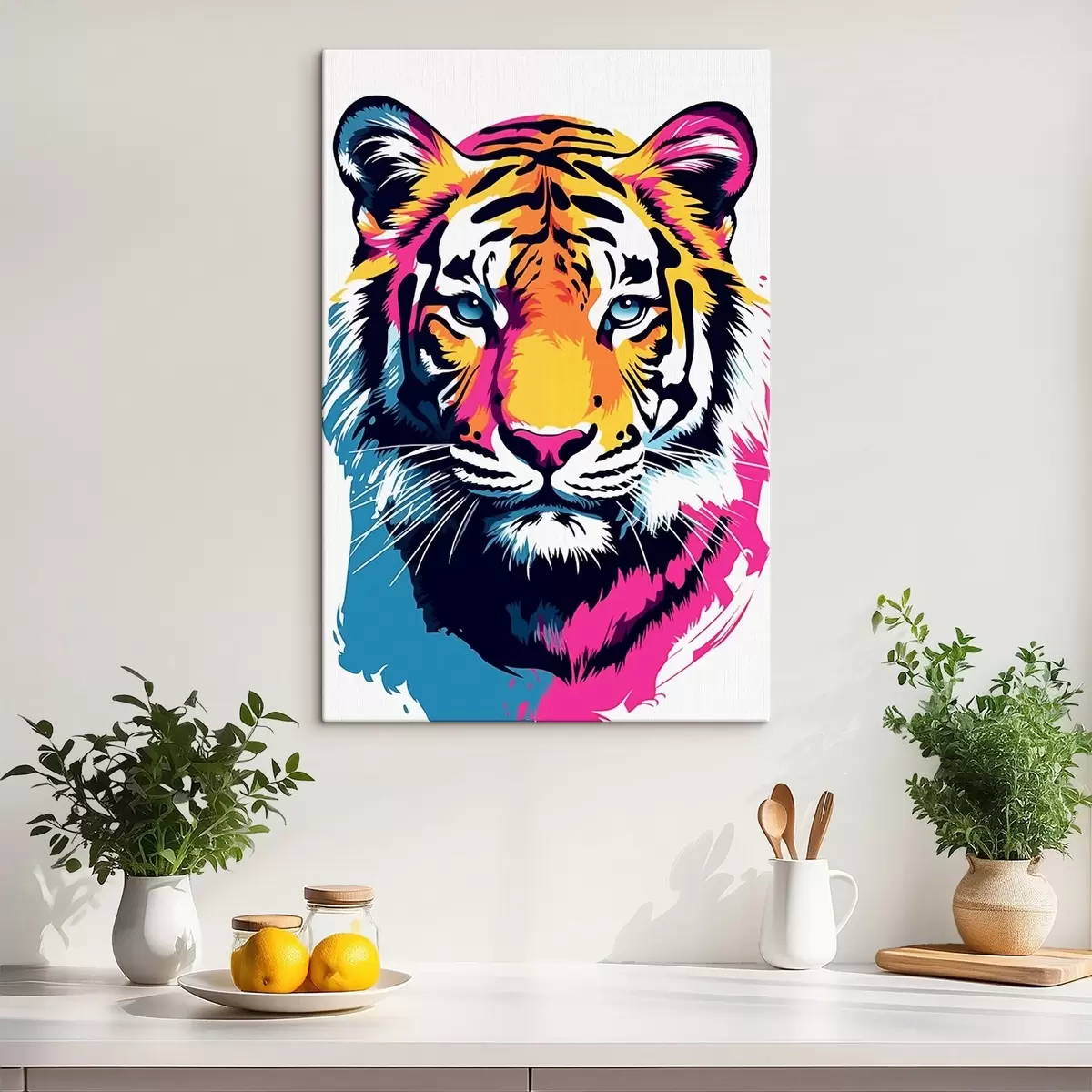 Obraz Neon Tiger s45278