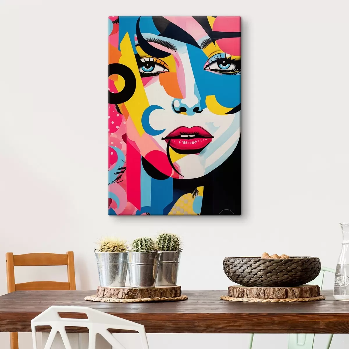 Obraz Spojrzenie w stylu pop-art s45283