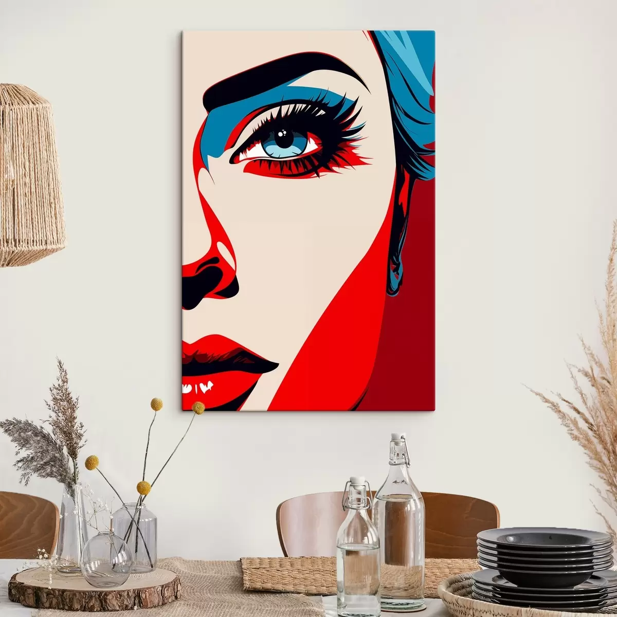 Obraz Sukienka w stylu pop art s45289