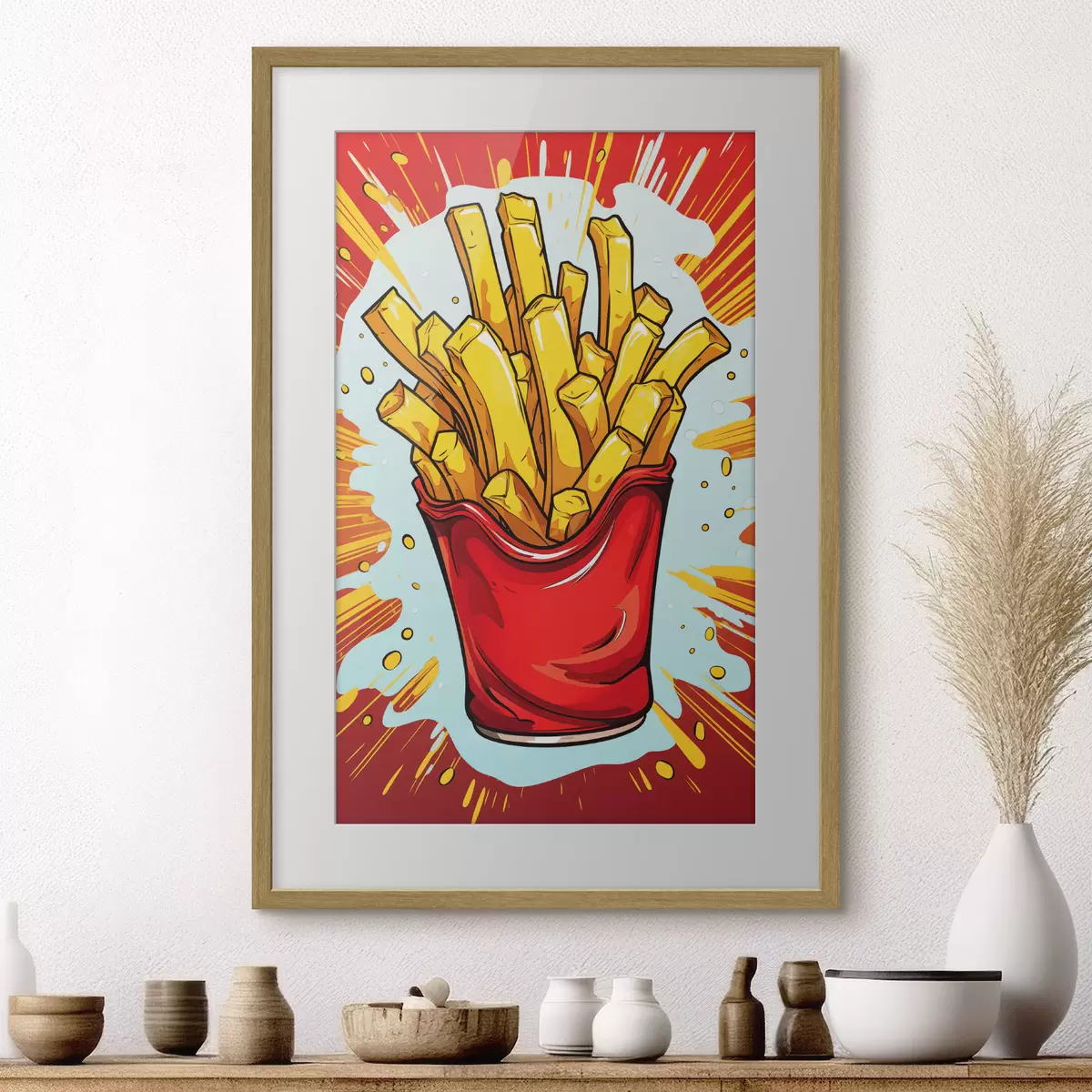 Plakat Frytki f45276