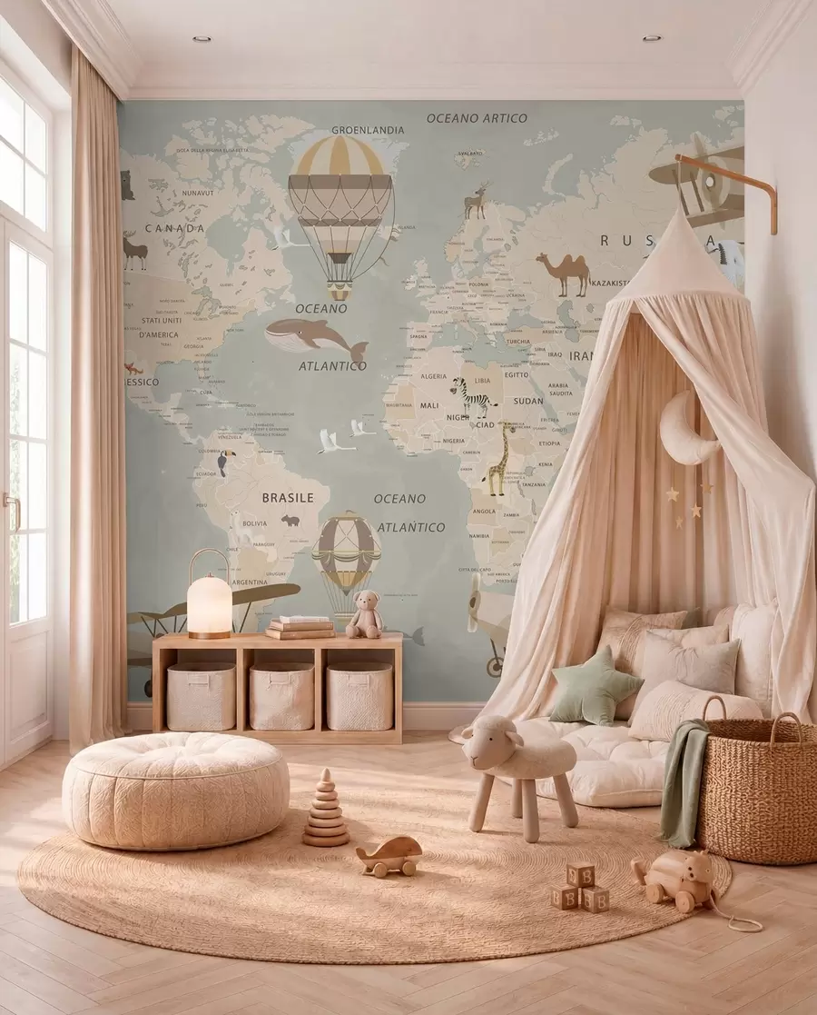 Fototapeta Mały atlas po włosku u79997