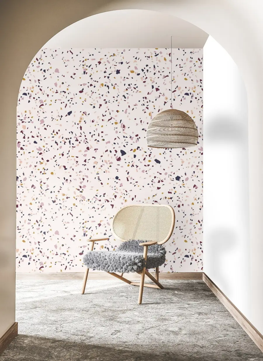 Fototapeta Kolorowy efekt okruchów, styl Boho u71766