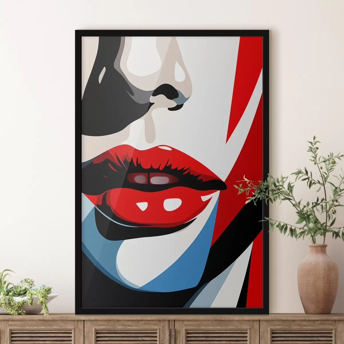 Plakat Kolorowa sukienka f45287