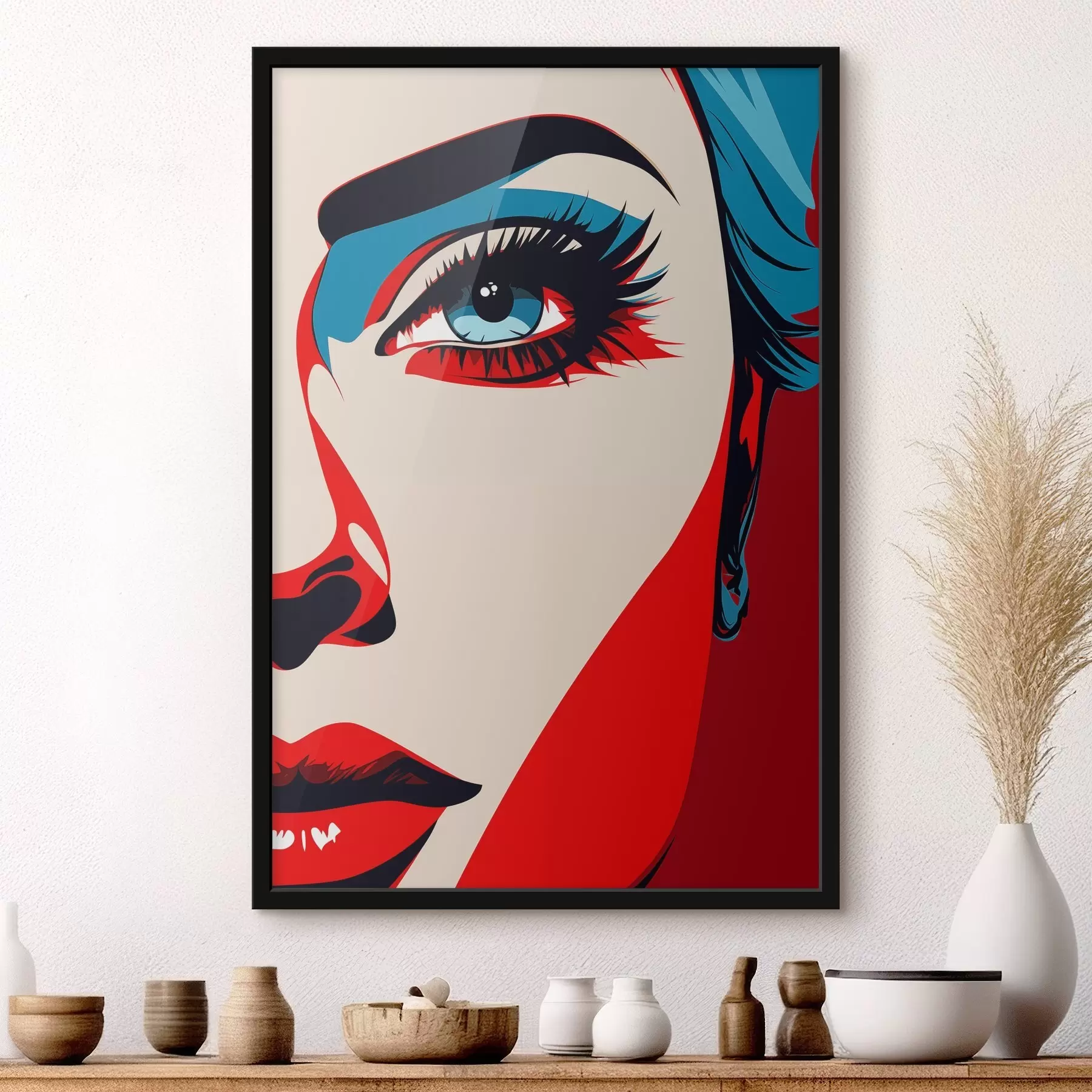 Fototapeta Sukienka w stylu pop art f45289