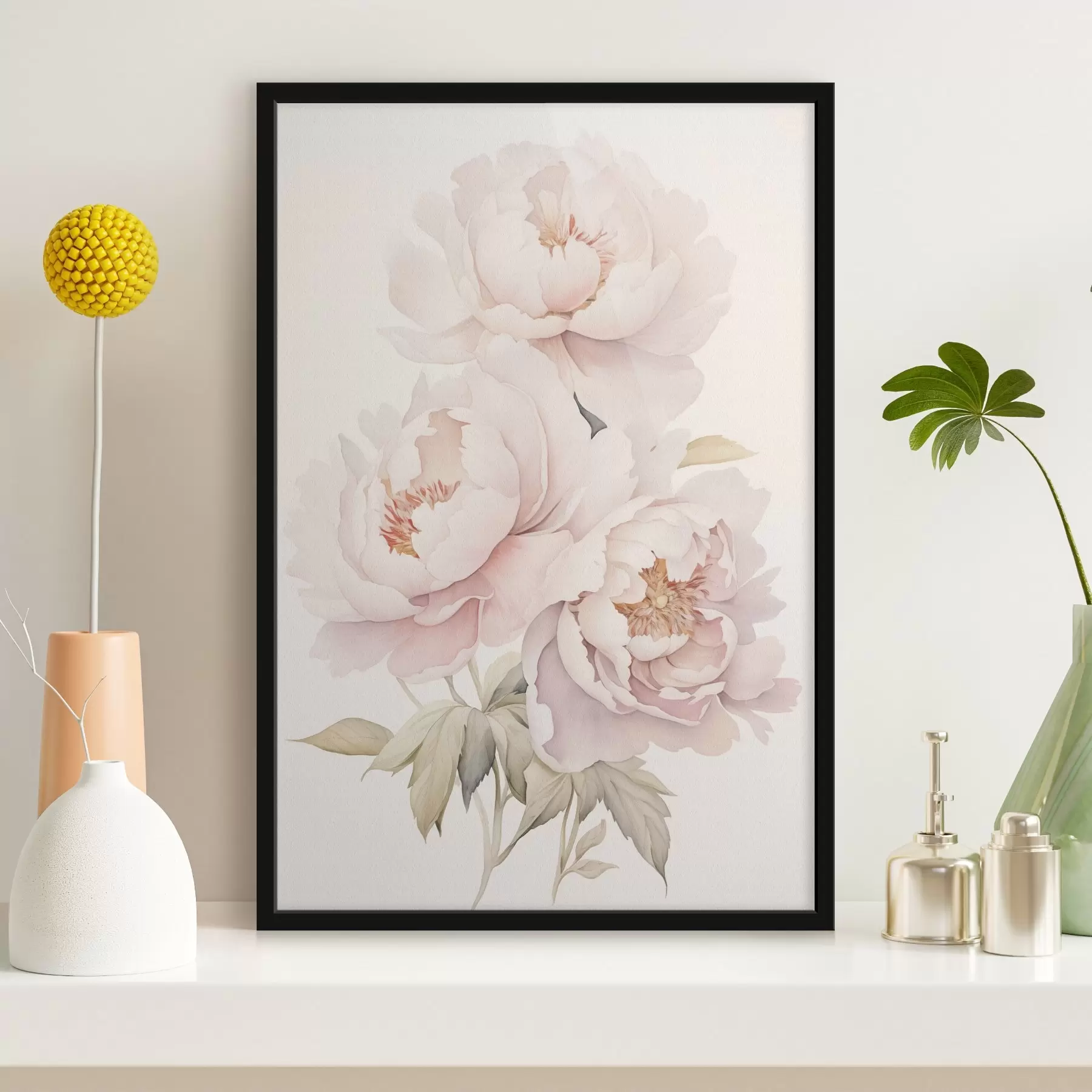 Obraz Delikatne piwonie f45293