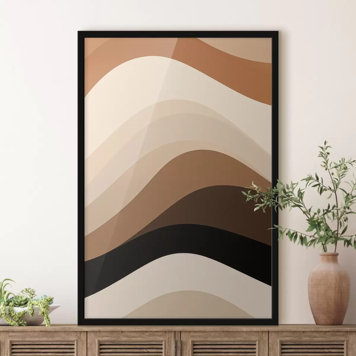 Plakat Linie abstrakcyjne f45298
