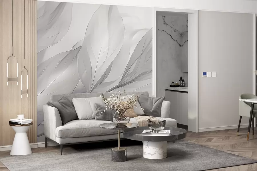 Fototapeta Przezroczyste liście w04376