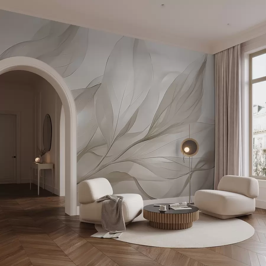 Fototapeta Przezroczyste liście w04376v2