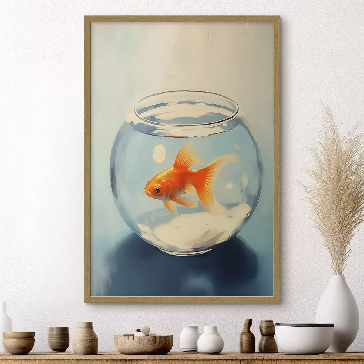 Plakat Ryby w akwarium f45314