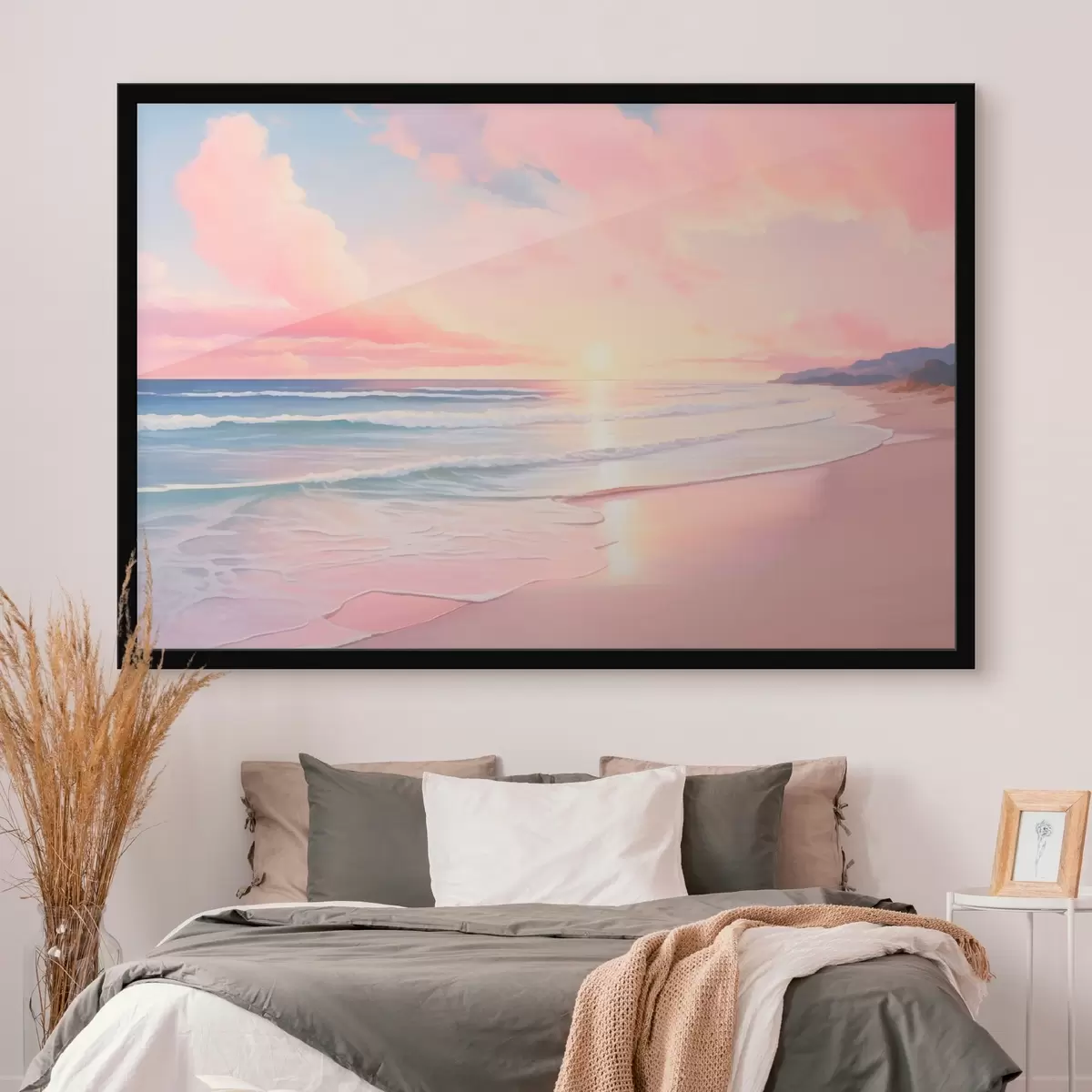 Plakat Nad morzem o świcie f45317