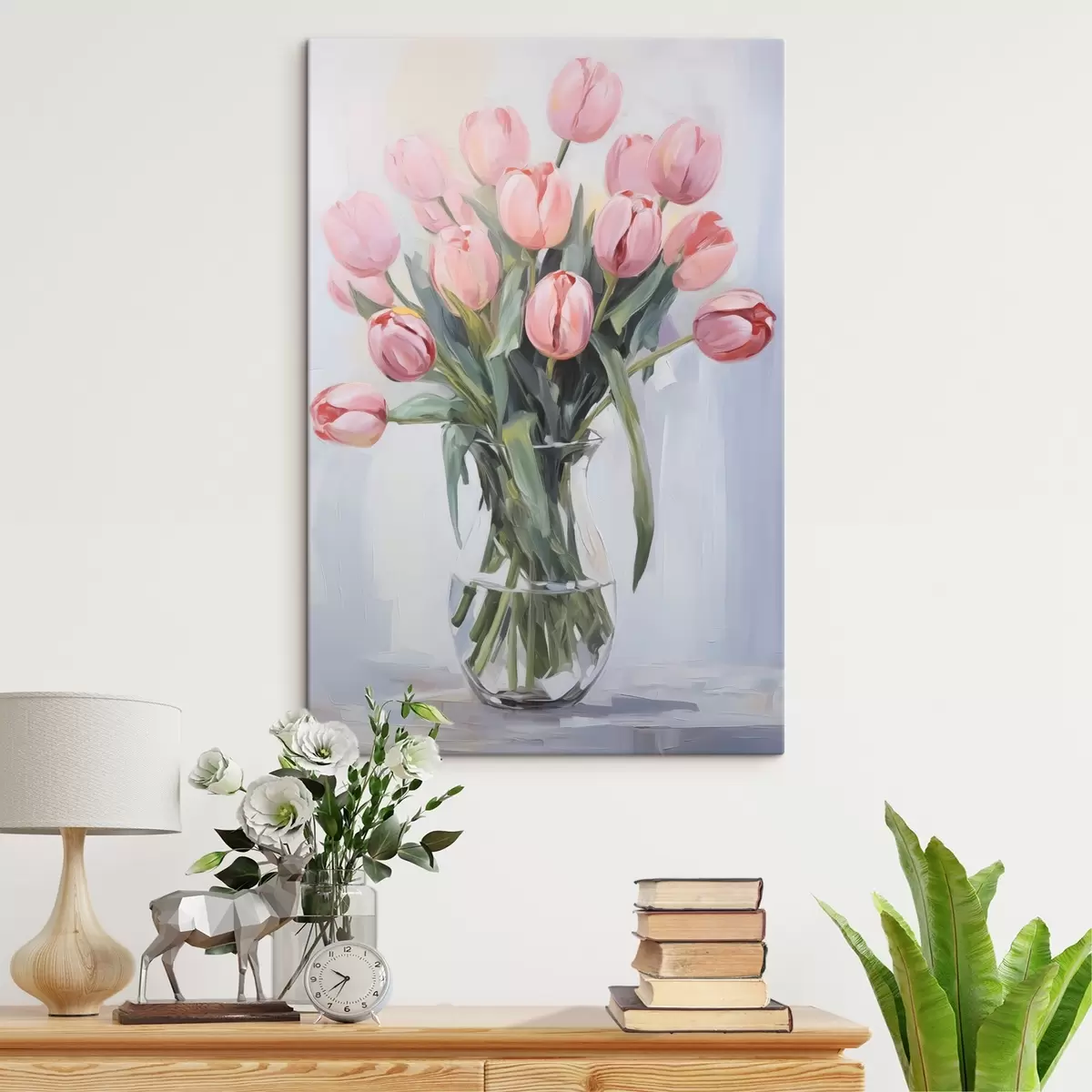 Obraz Tulipany w wazonie s45355