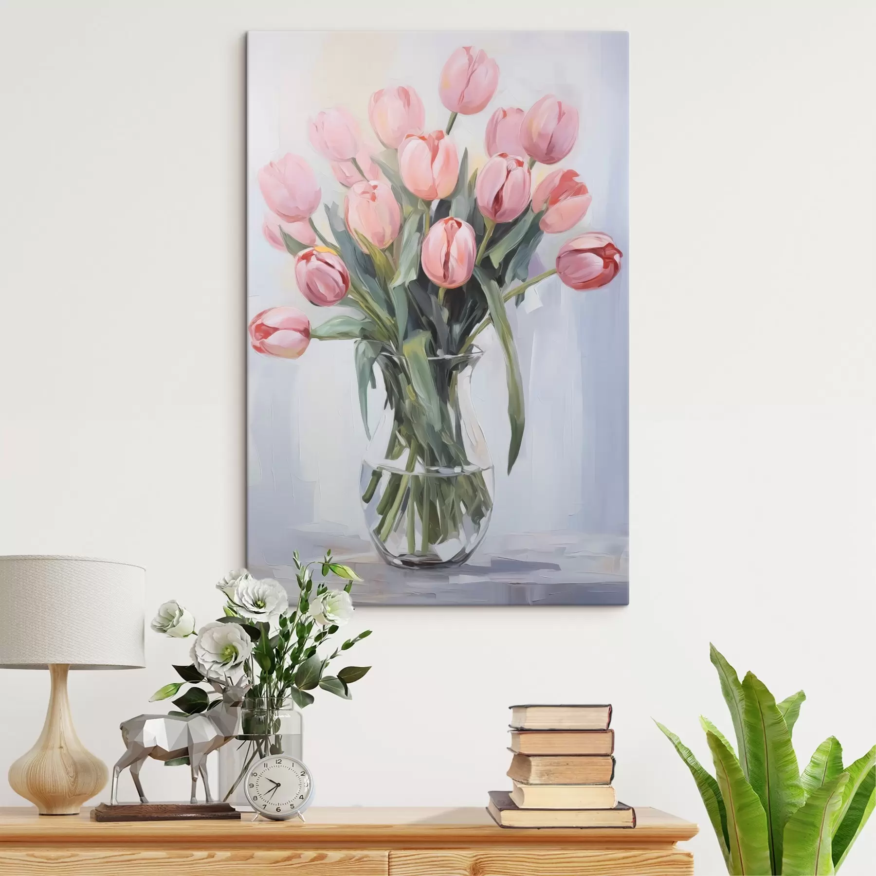 Obraz Tulipany w wazonie s45355