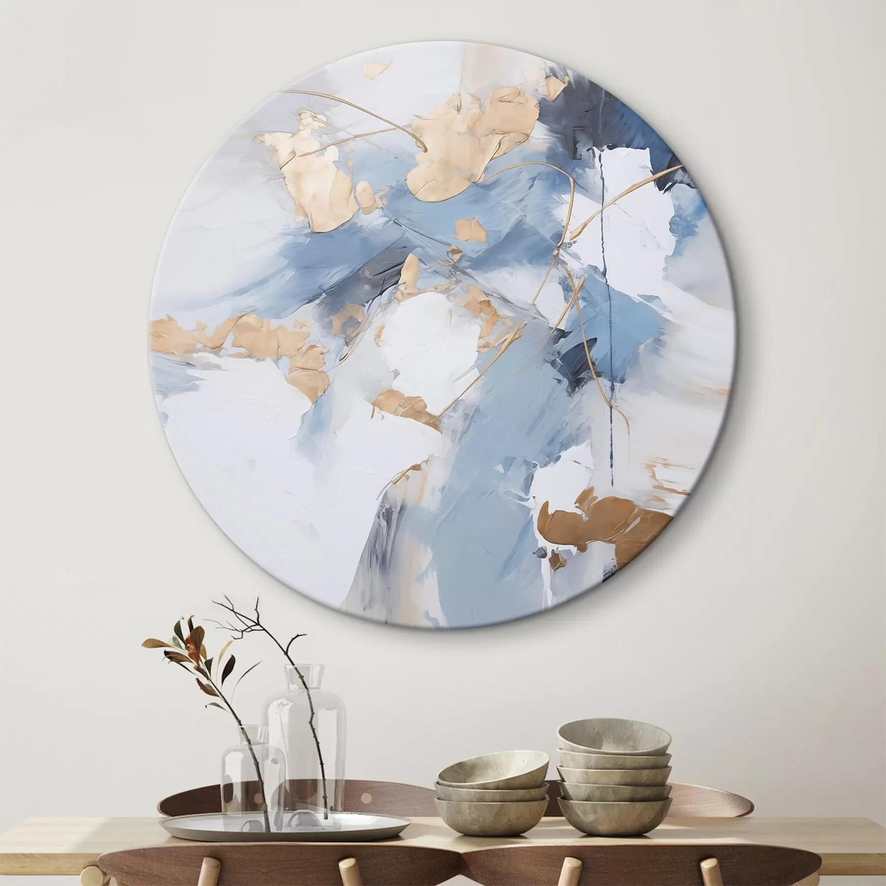 Obraz Abstrakcja imitująca malarstwo r45348