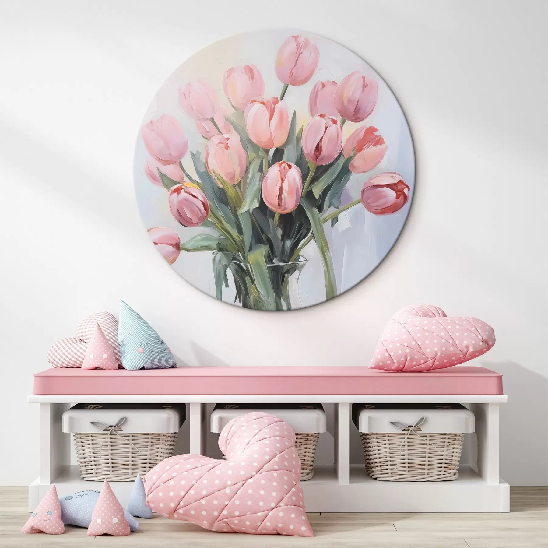 Obraz Tulipany w wazonie r45355