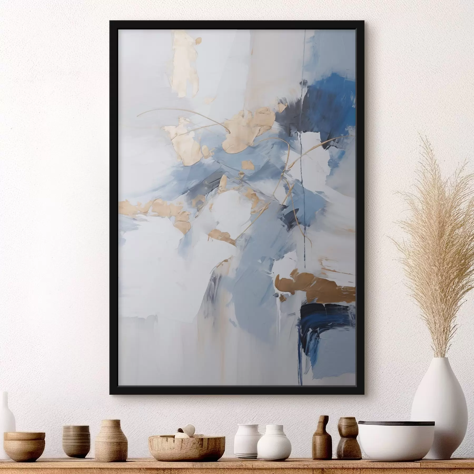 Fototapeta Abstrakcja imitująca malarstwo f45348