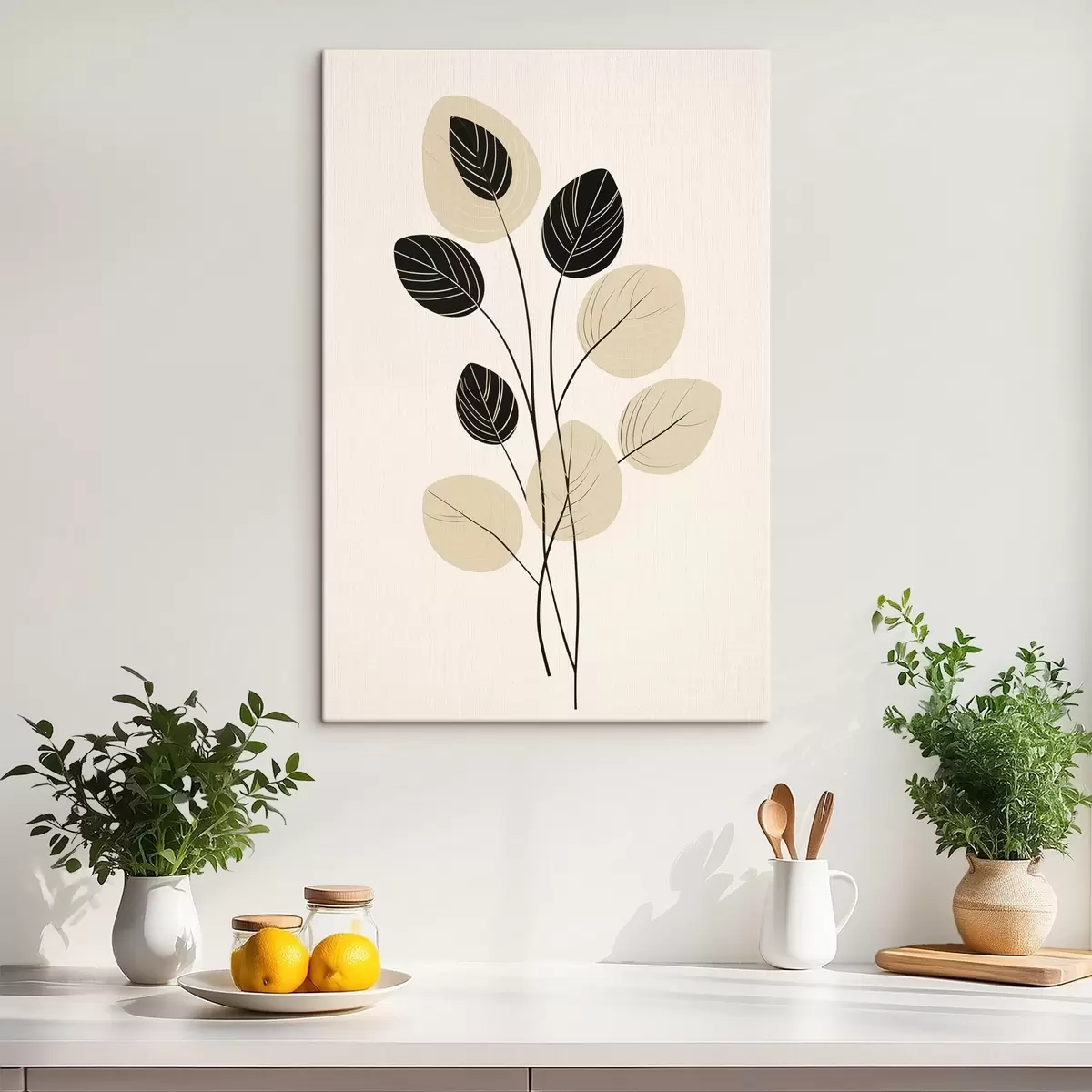 Obraz Minimalistyczna ilustracja botaniczna s45401