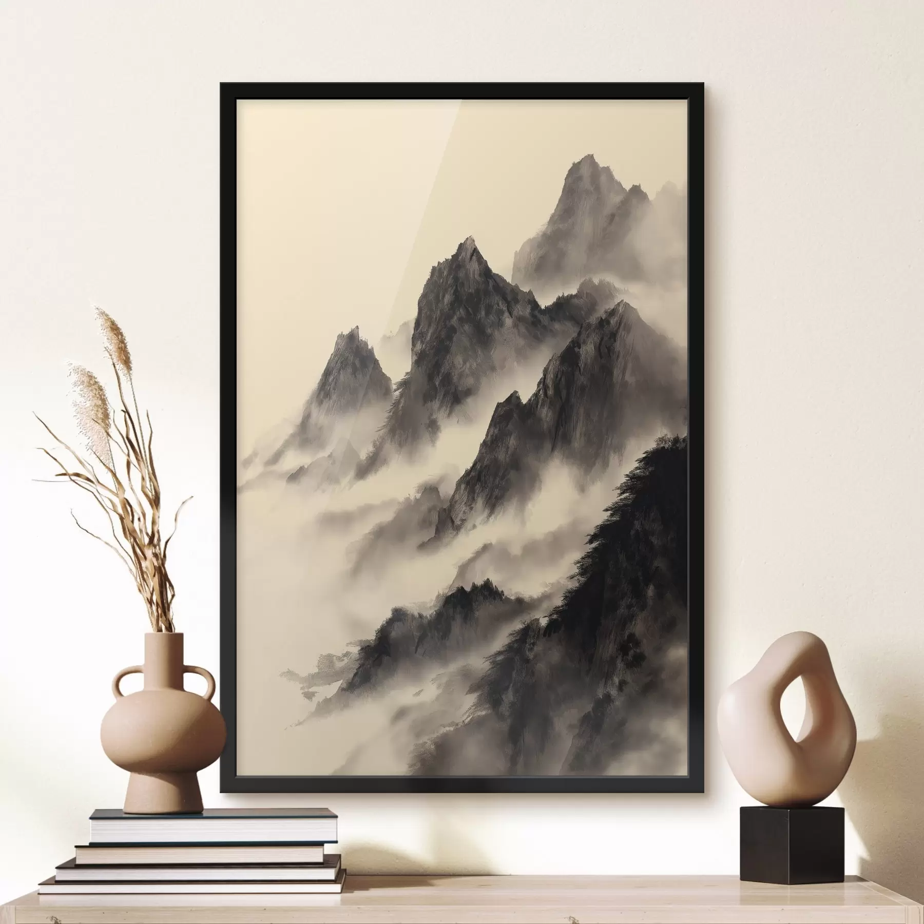 Fototapeta Góry w chińskim stylu f45383