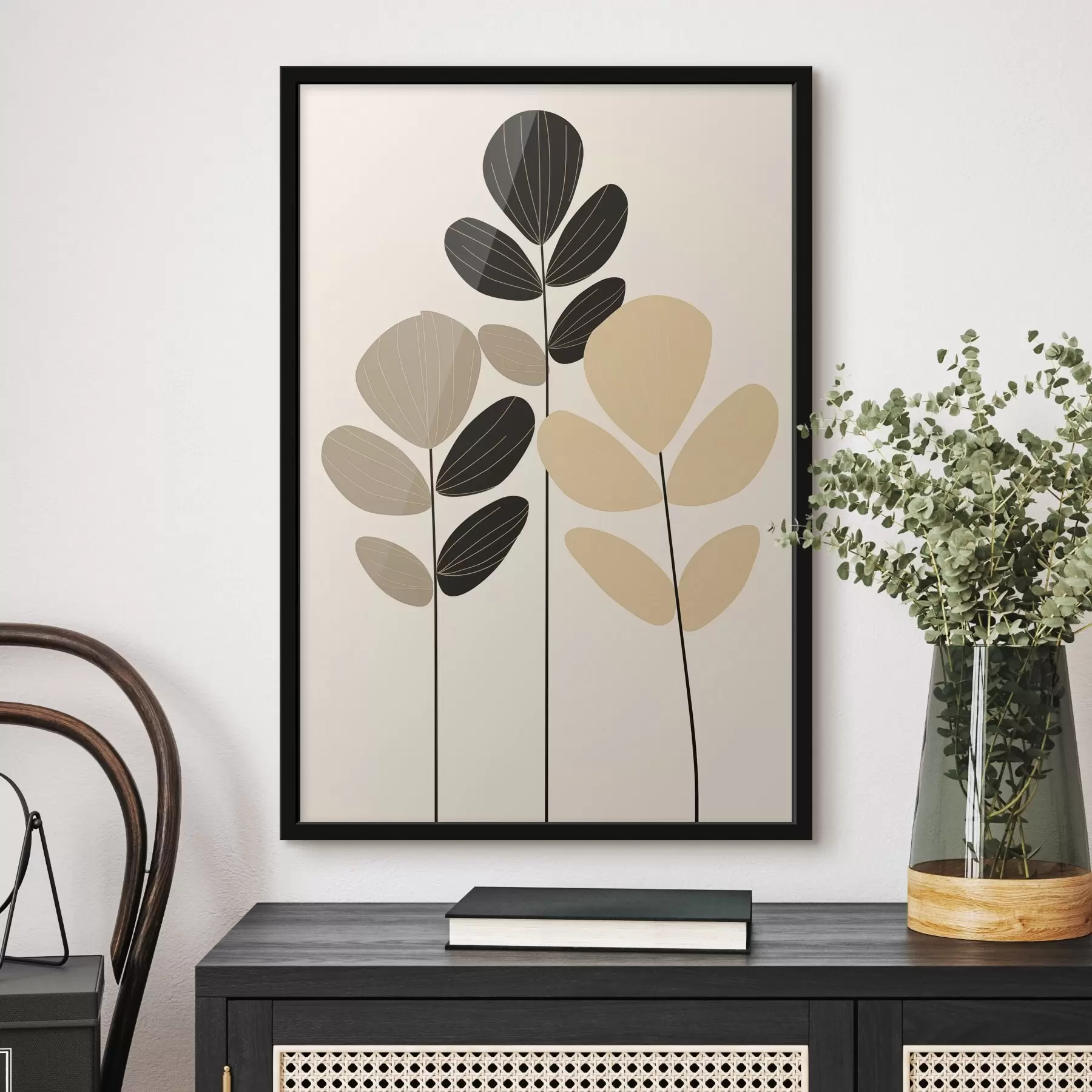 Fototapeta Minimalistyczna ilustracja botaniczna f45400