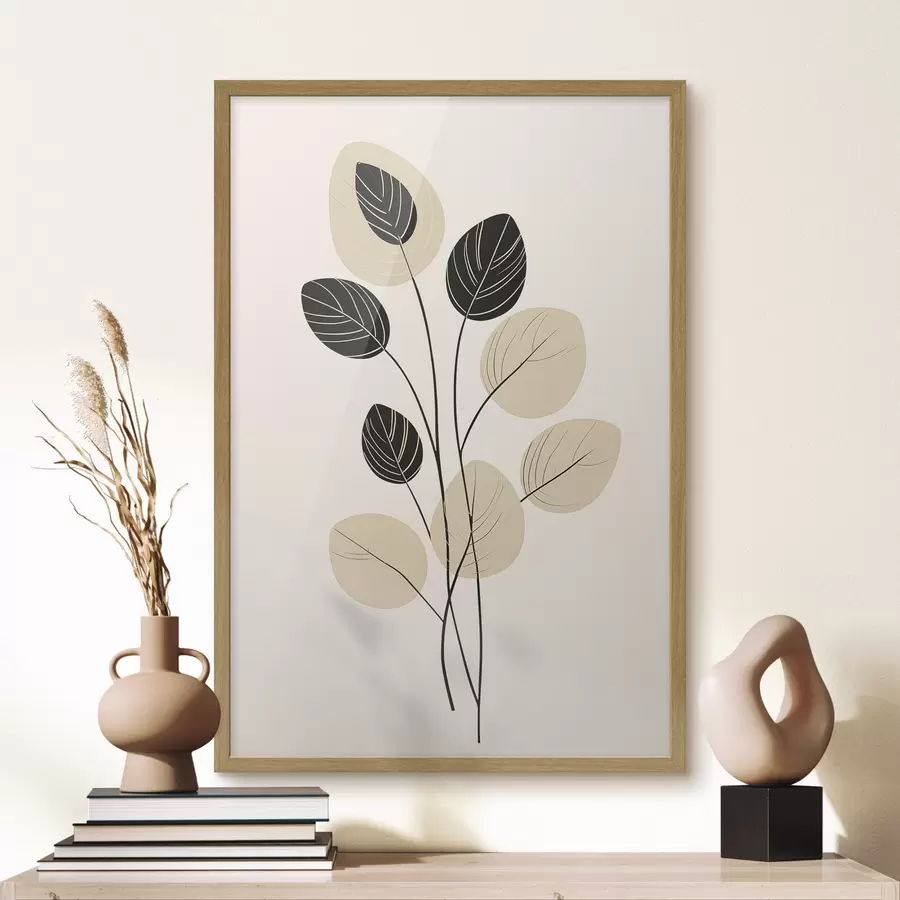 Fototapeta Minimalistyczna ilustracja botaniczna f45401