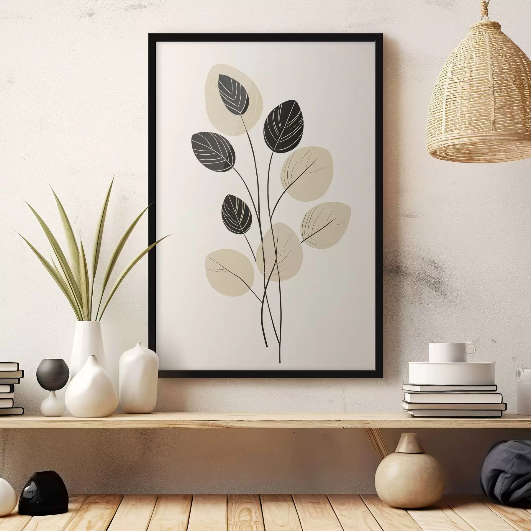 Fototapeta Minimalistyczna ilustracja botaniczna f45401