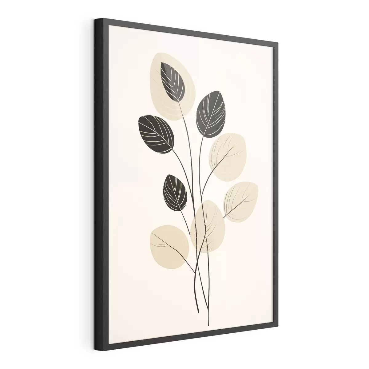 Plakat Minimalistyczna ilustracja botaniczna f45401