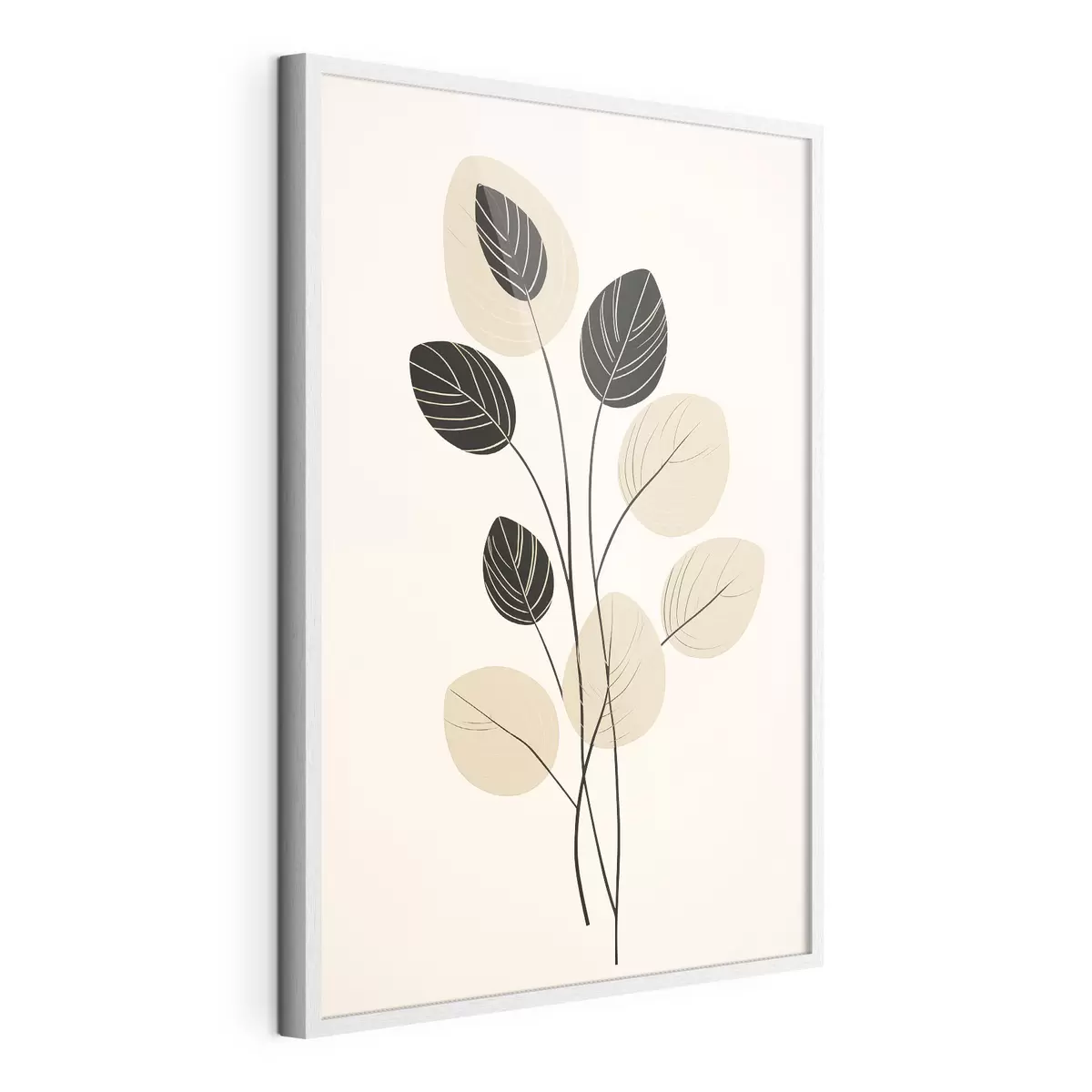 Plakat Minimalistyczna ilustracja botaniczna f45401