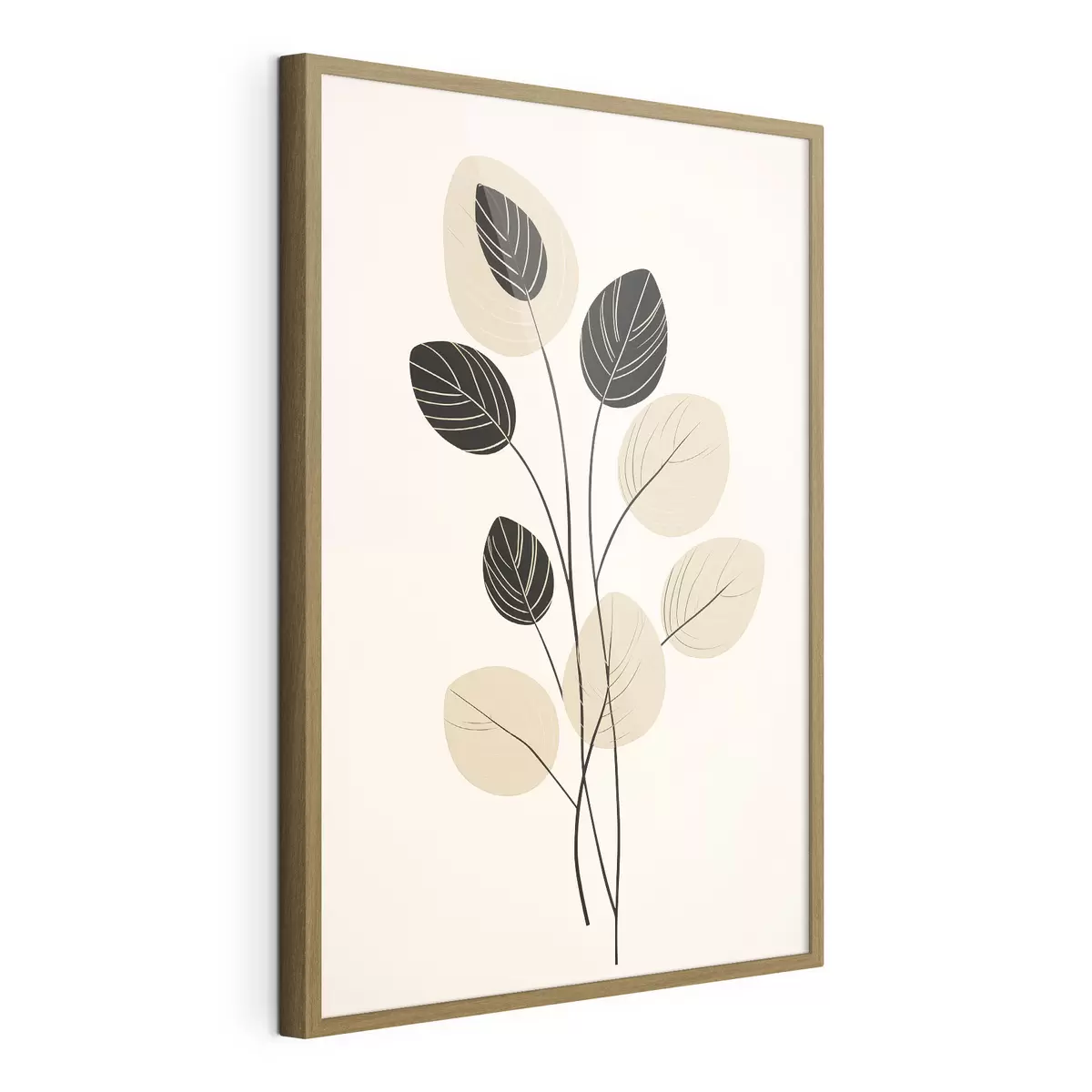 Plakat Minimalistyczna ilustracja botaniczna f45401