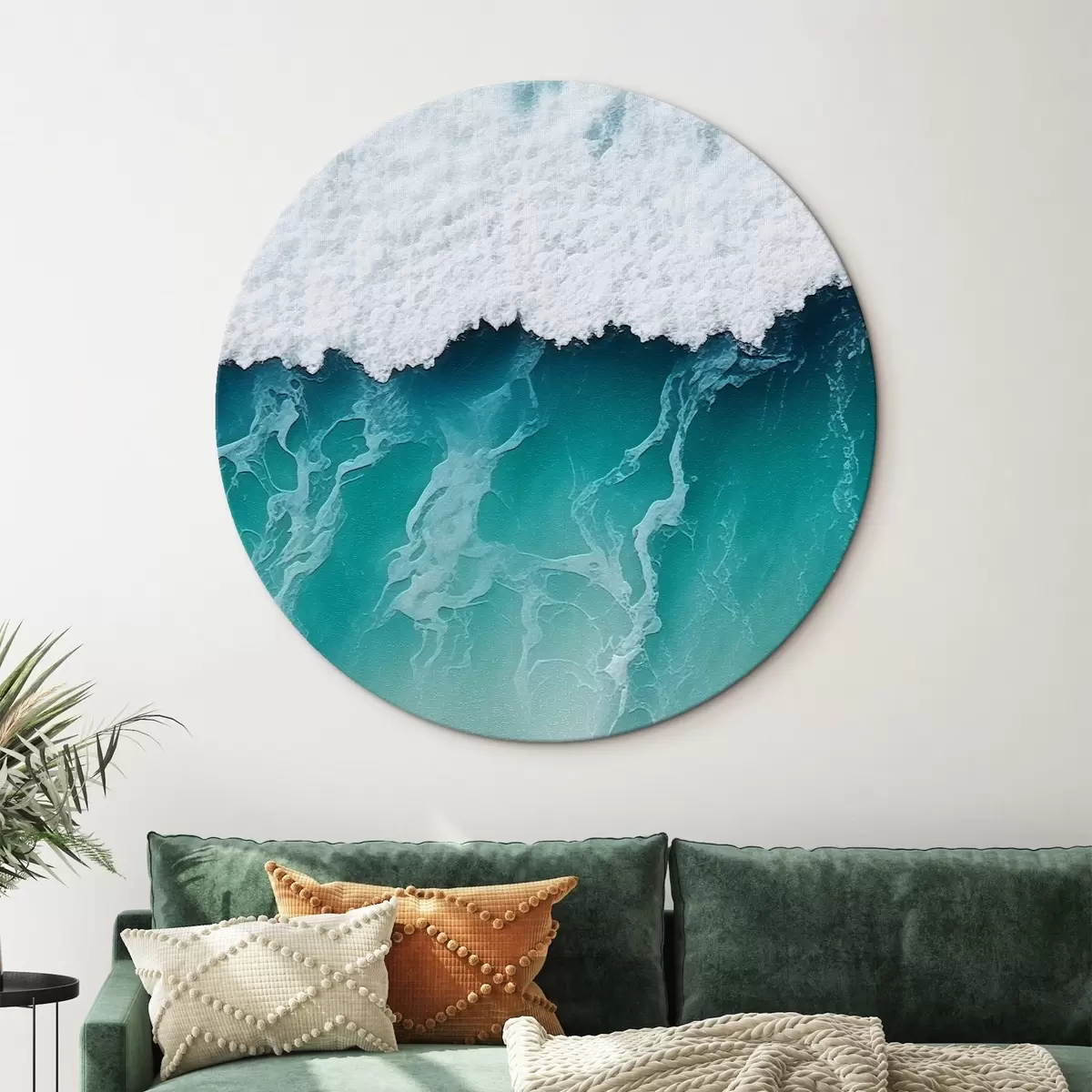 Okrągłe obrazy Ocean Wave r45380