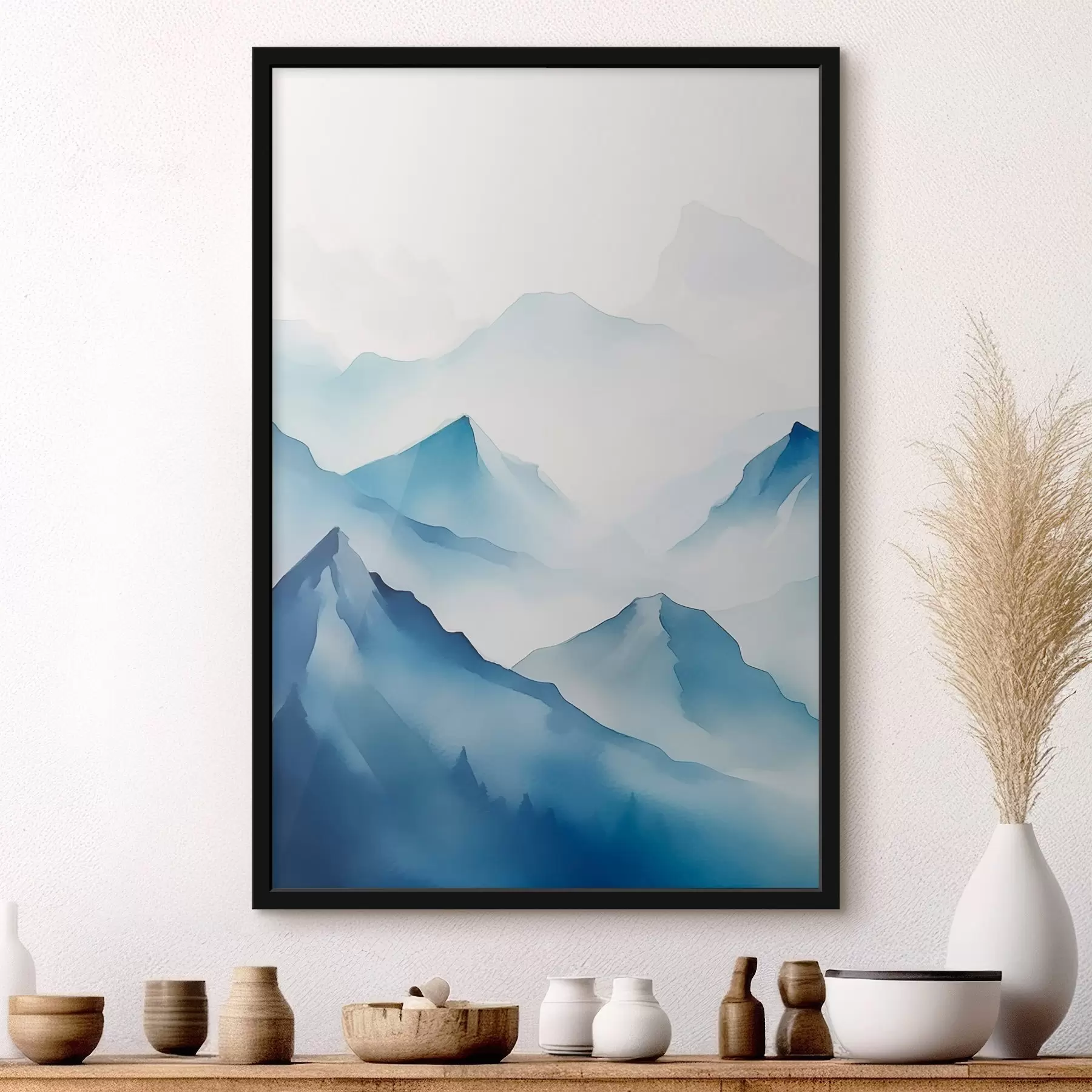 Fototapeta Góry we mgle f45424