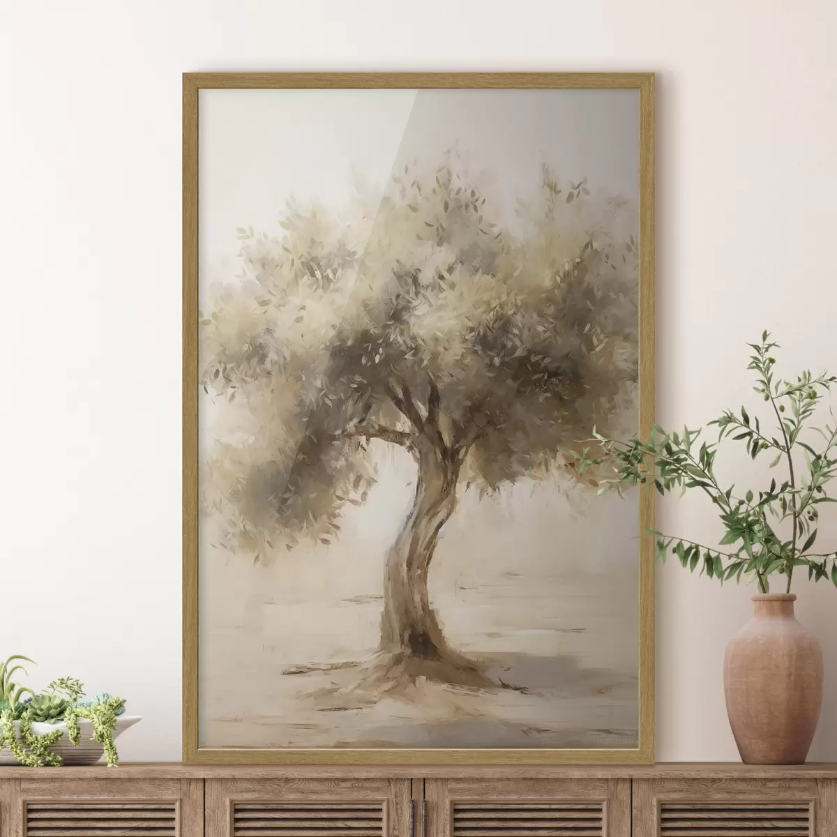Plakat Drzewo oliwne f45431