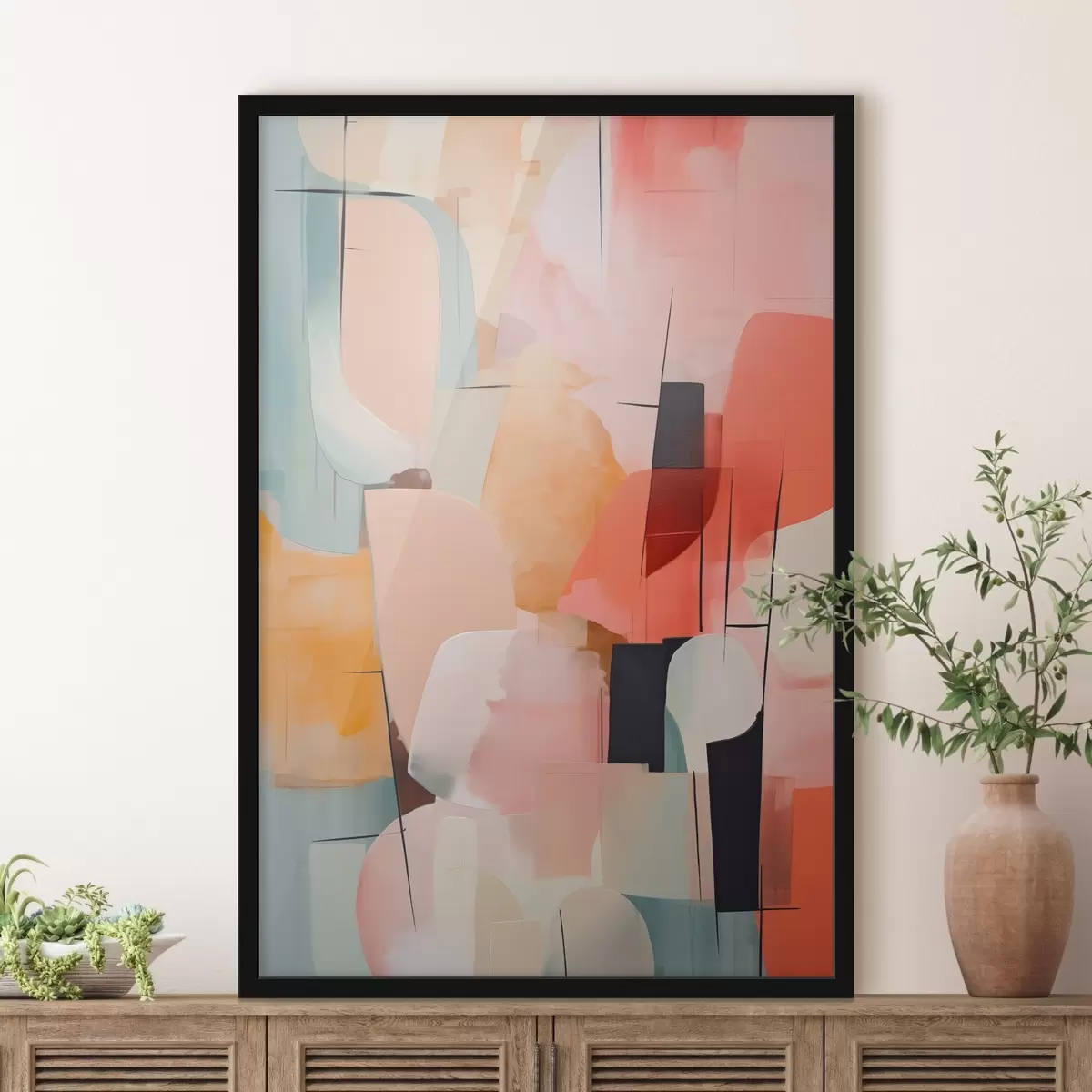 Plakat Abstrakcja f45369
