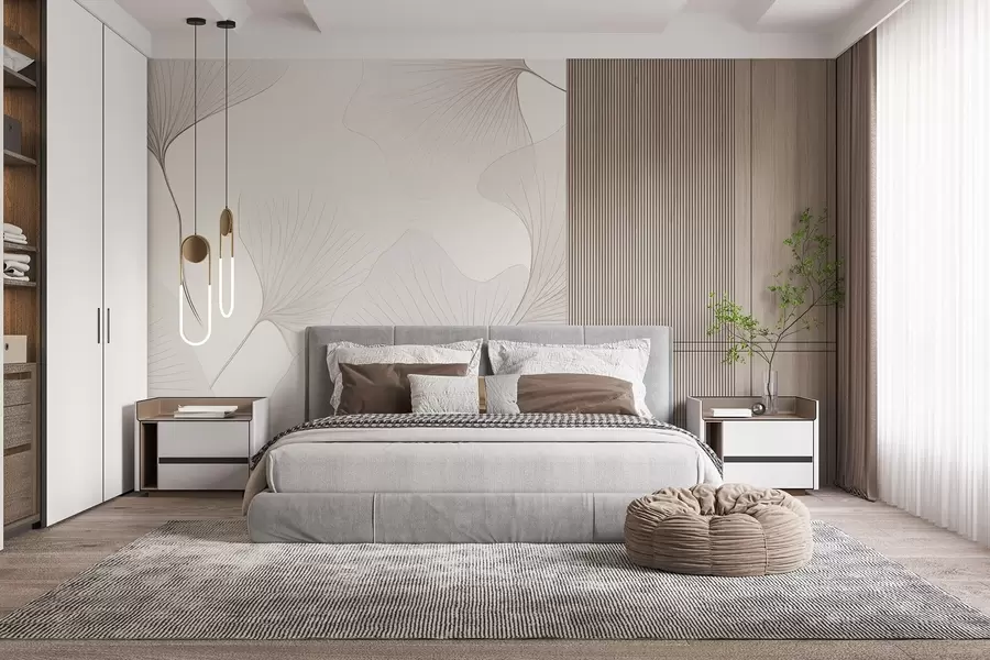 Fototapeta Przezroczyste liście miłorzębu w04433v1