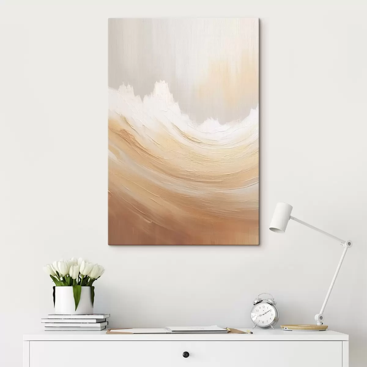 Obraz Abstrakcyjne piaskowe góry s45474