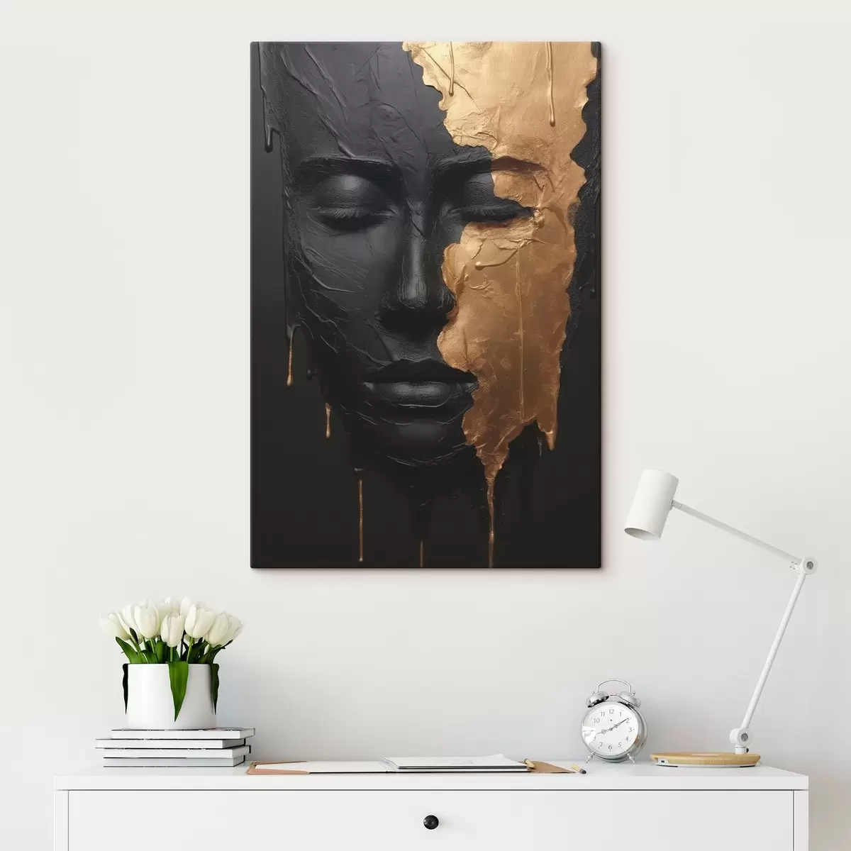 Obraz Abstrakcyjny portret kobiety s45480