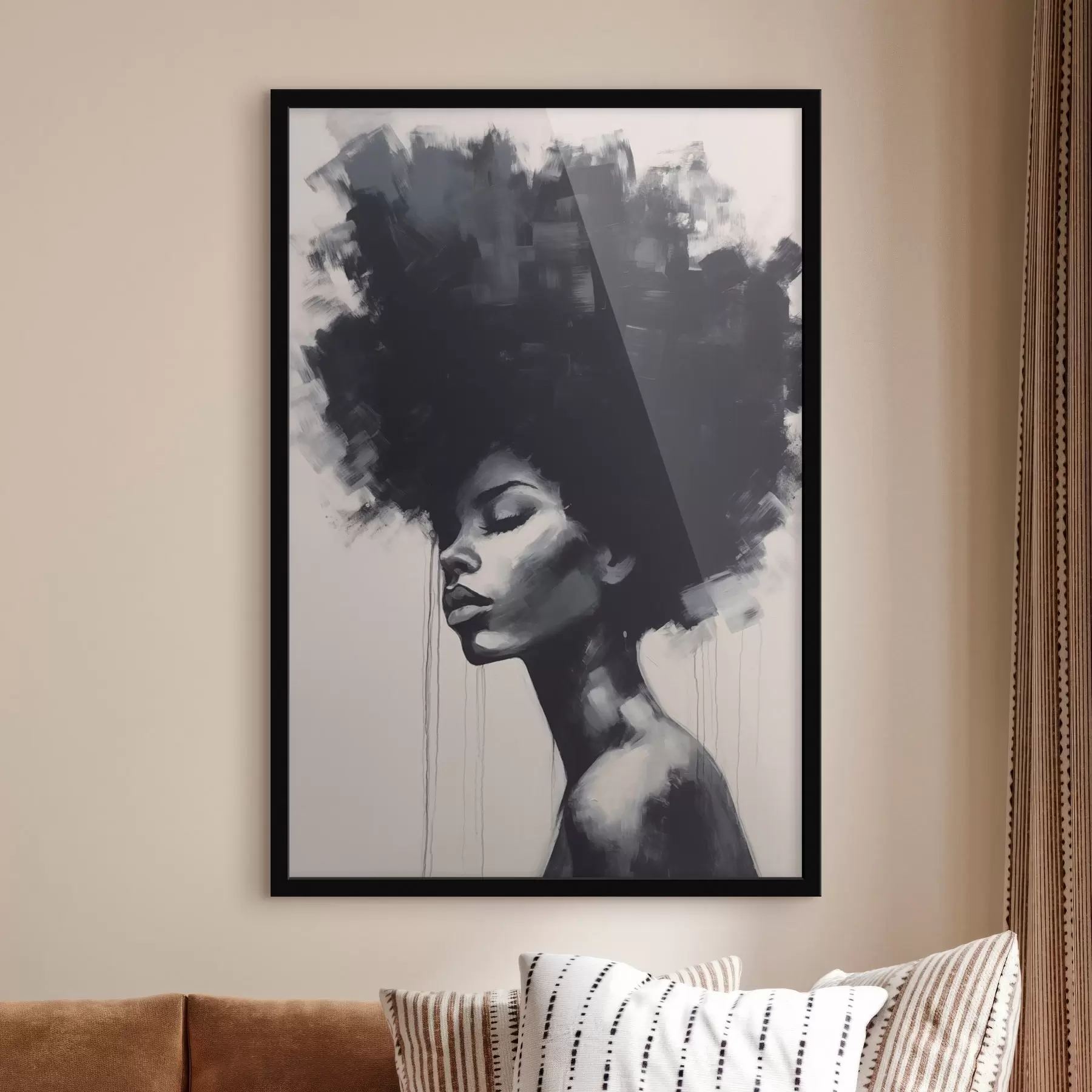 Fototapeta Abstrakcyjny portret kobiety f45464