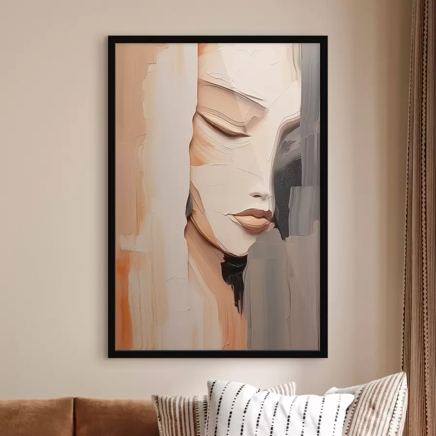 Fototapeta Abstrakcyjny portret kobiety f45478