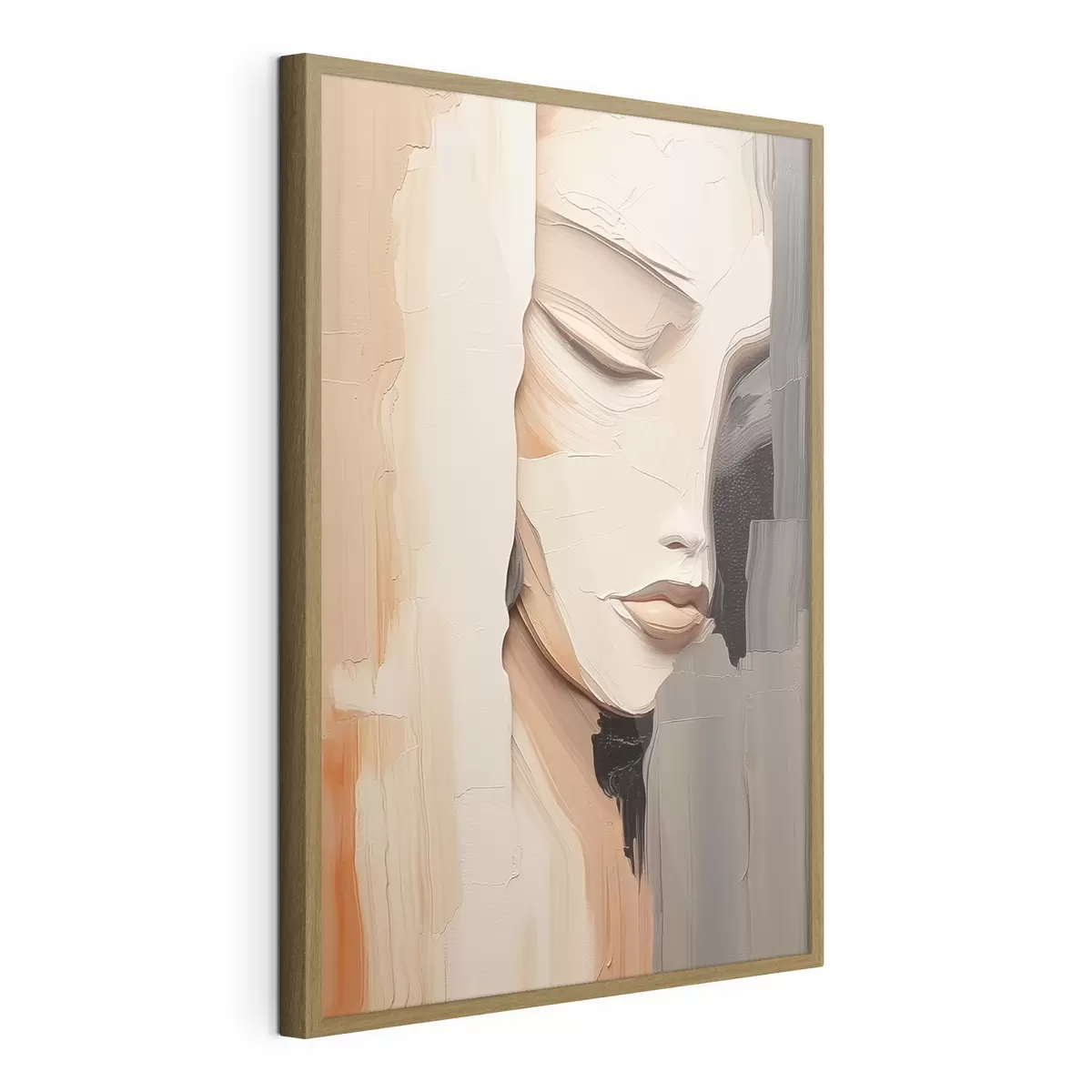 Plakat Abstrakcyjny portret kobiety f45478