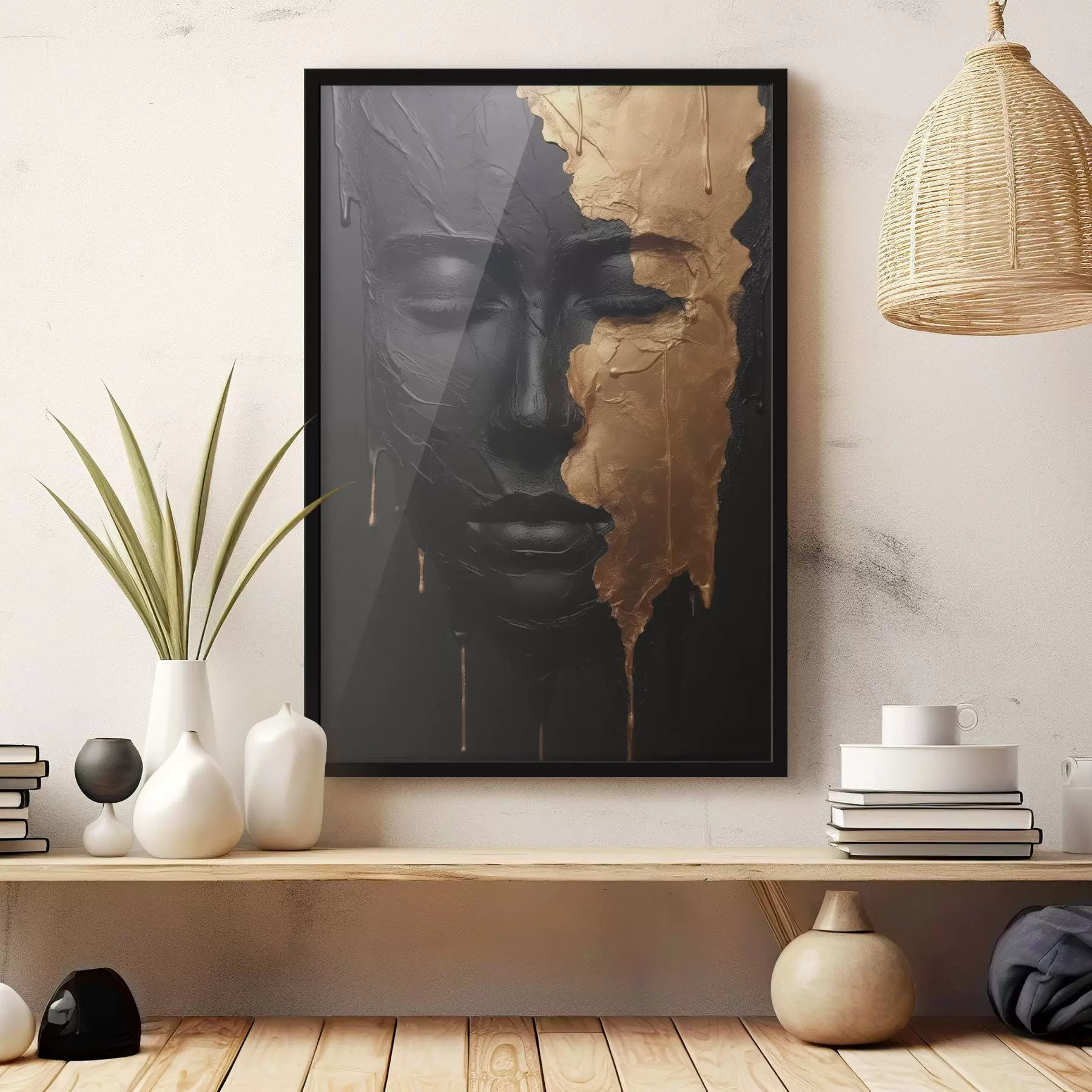 Fototapeta Abstrakcyjny portret kobiety f45480
