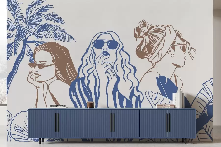 Fototapeta Dziewczyny w04463