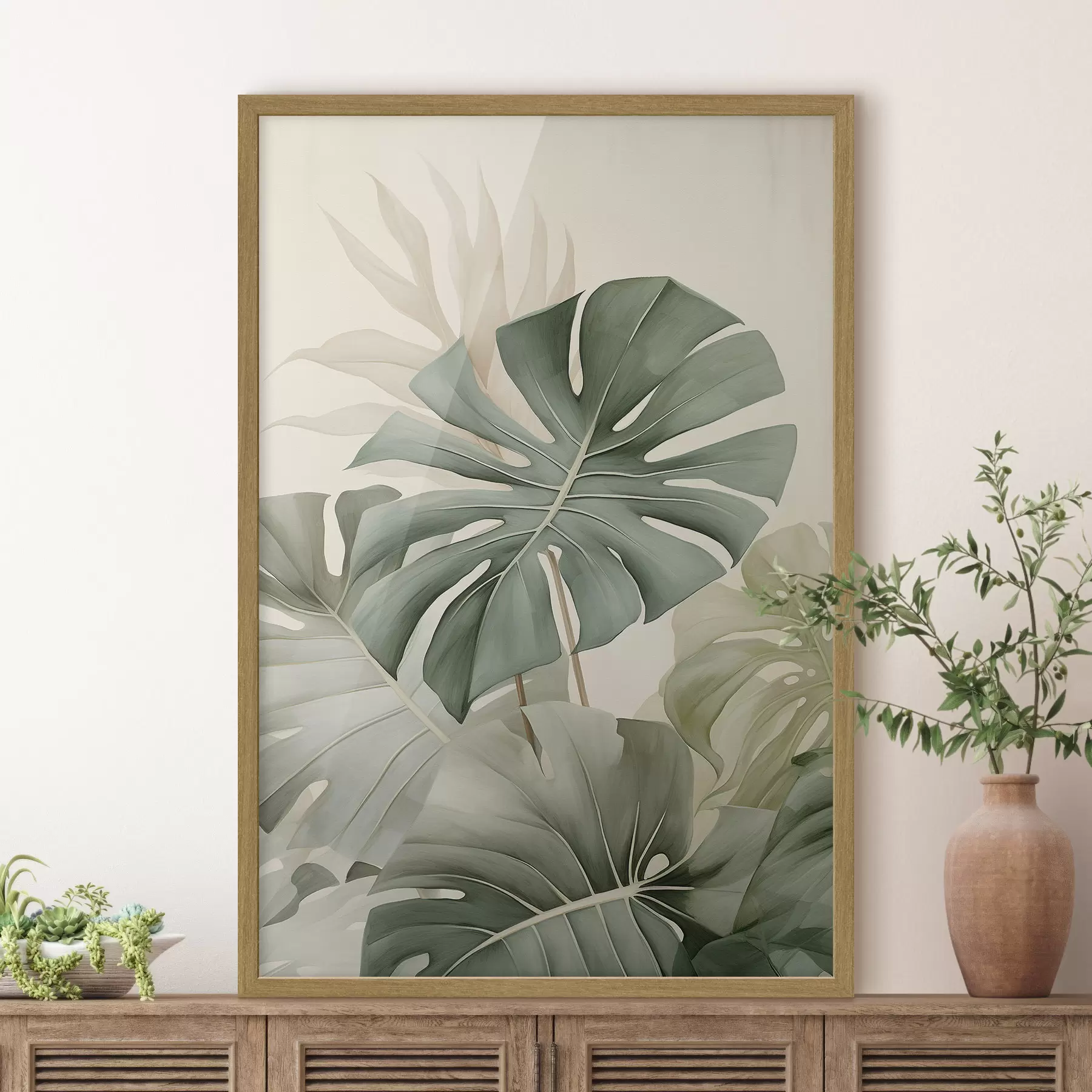 Fototapeta Duży liść Monstera f45616