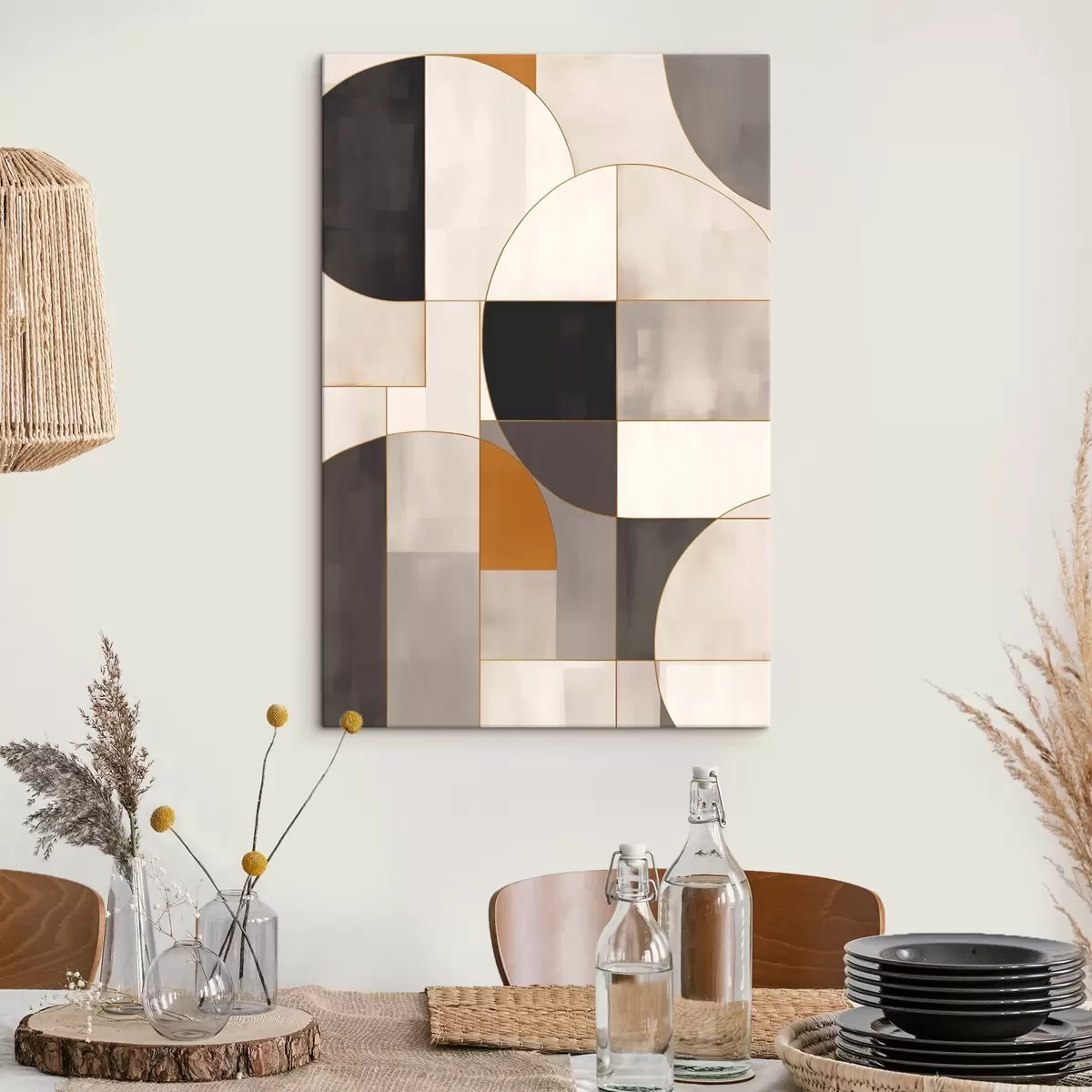 Obraz Abstrakcja geometryczna s45584