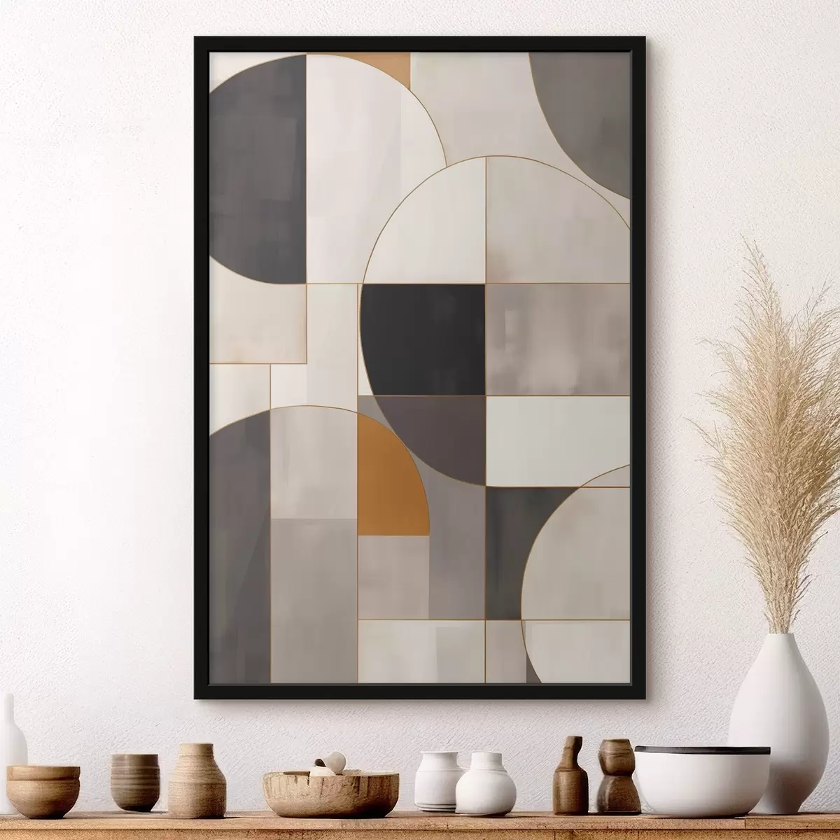 Plakat Abstrakcja geometryczna f45584
