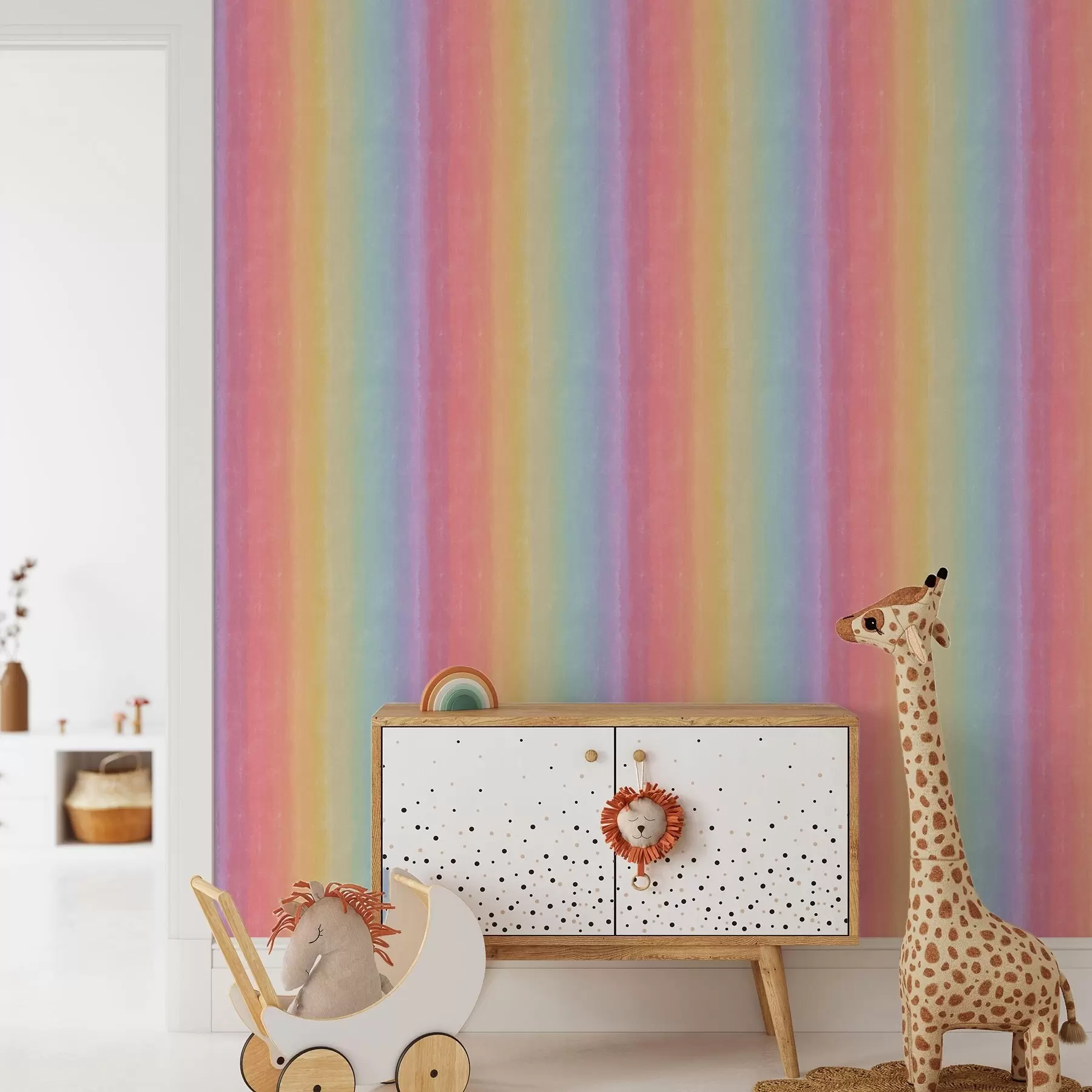 Fototapeta Jasny gradient tęczy z płynnymi przejściami a00512