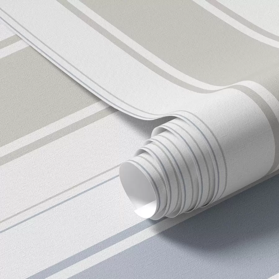 Fototapeta Szare i niebieskie szerokie paski na białym tle a00558