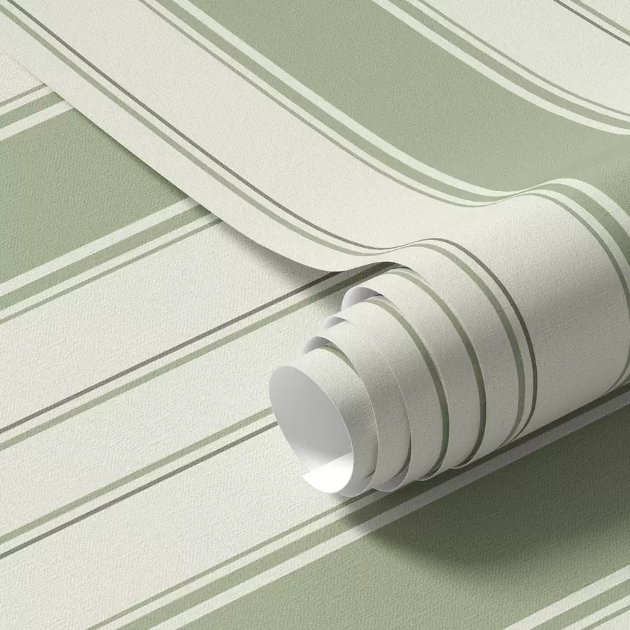 Fototapeta Kremowe tło z zielonymi pionowymi paskami a00560