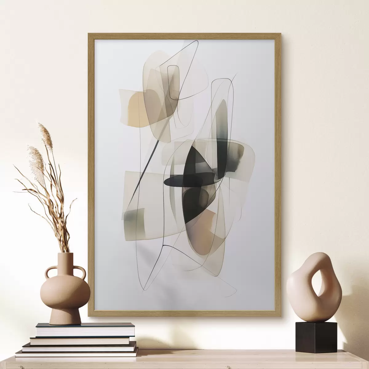 Plakat Miejsca abstrakcji f45670