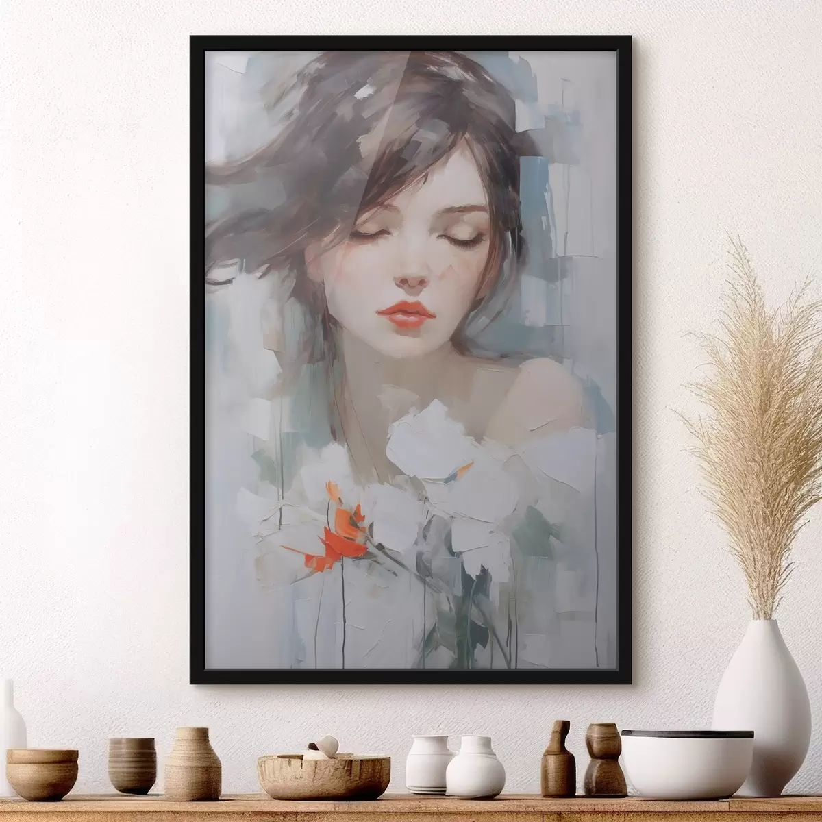 Plakat Portret kobiety f45672