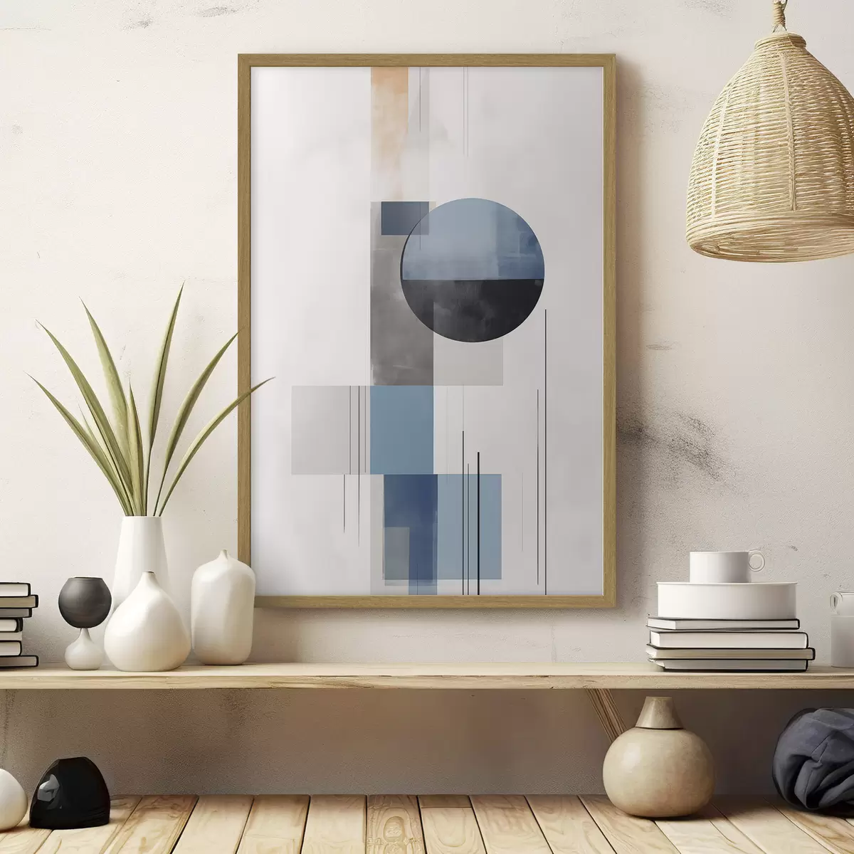 Plakat Abstrakcja geometryczna f45680